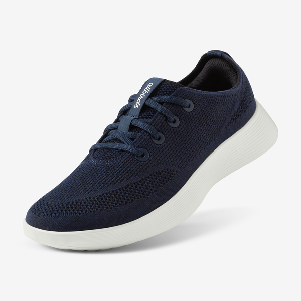 Men s Tree Runner Go Deep Navy Blizzard Sole