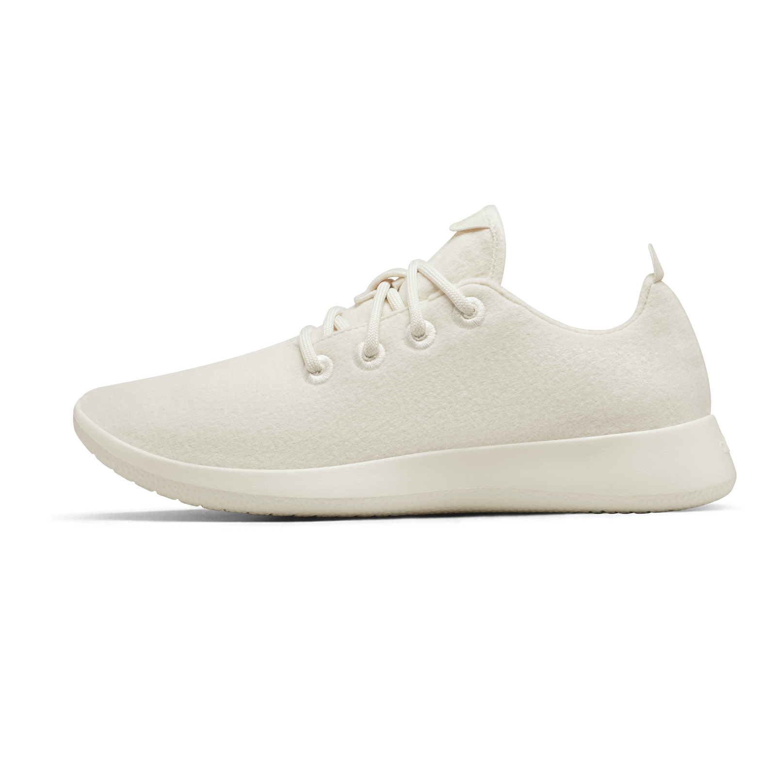 Allbirds Men's Wool Runners Natural White (White with Cream Sole)