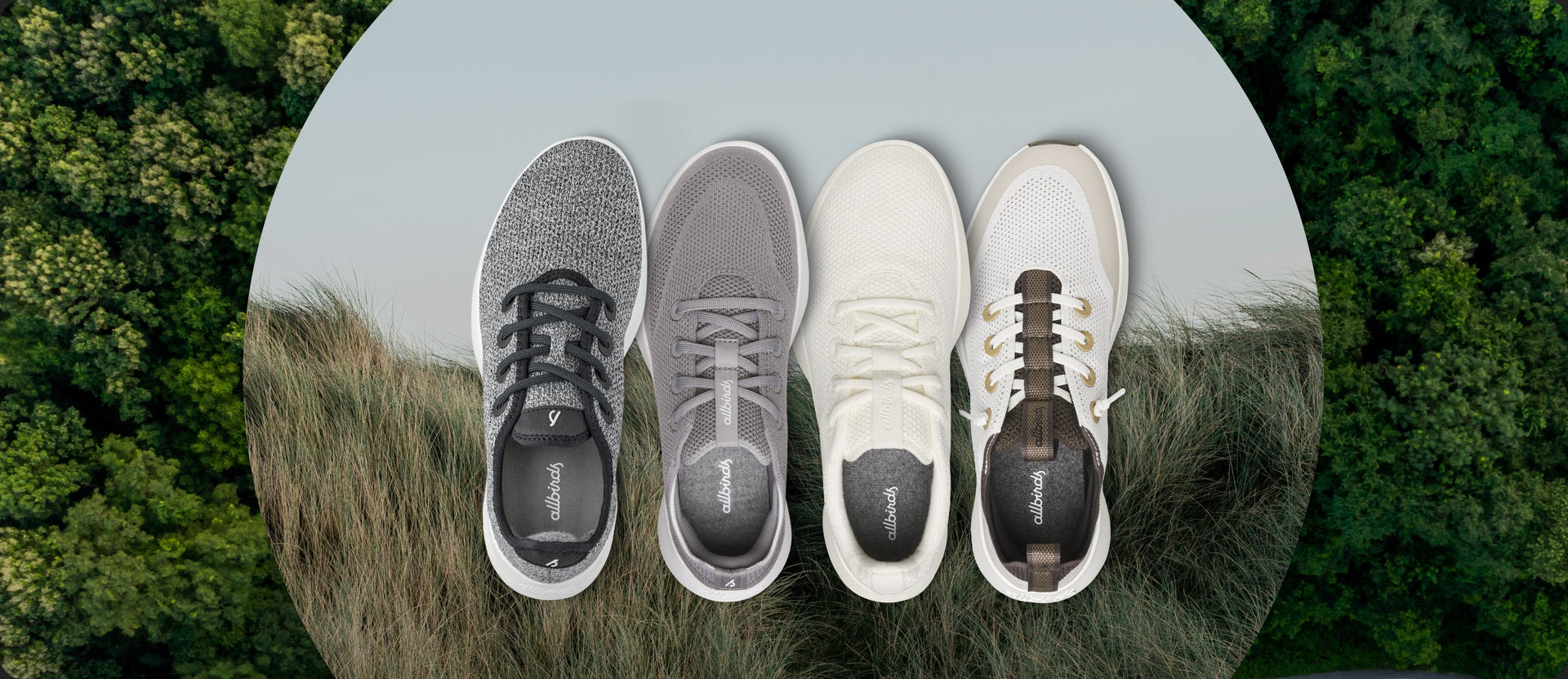 Our highly breathable, incredibly comfy Tree Knit sneakers.