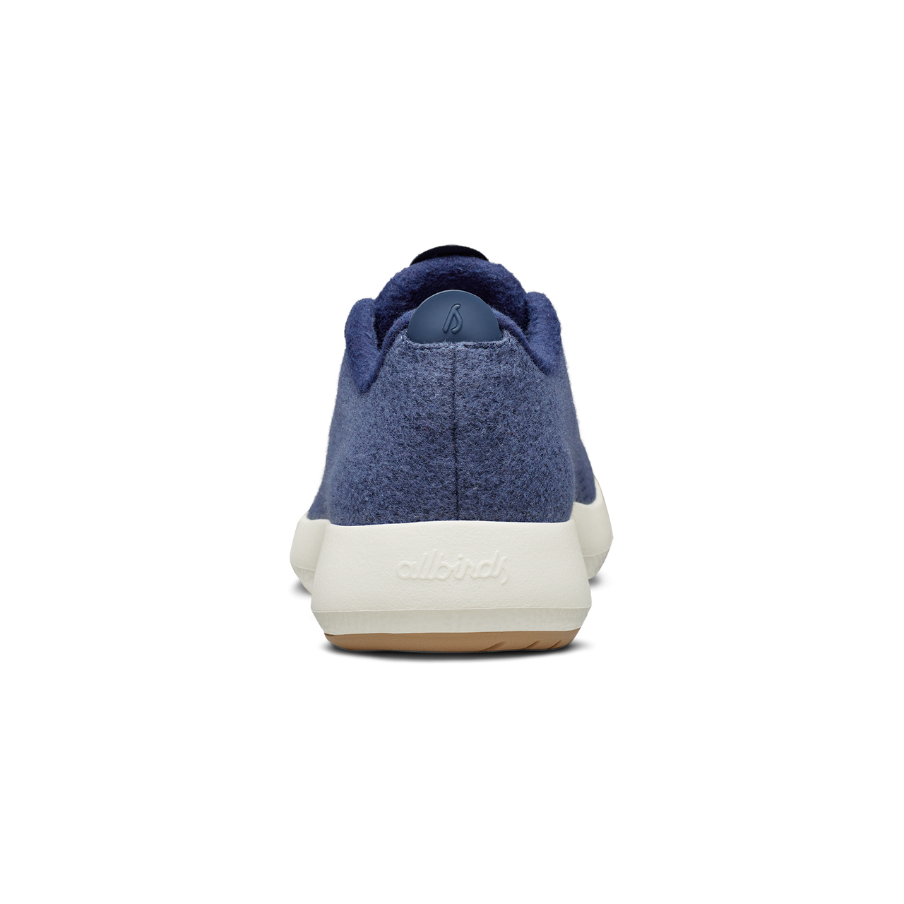 Men's Wool Runner Mizzle - Hazy Indigo (Natural White Sole)