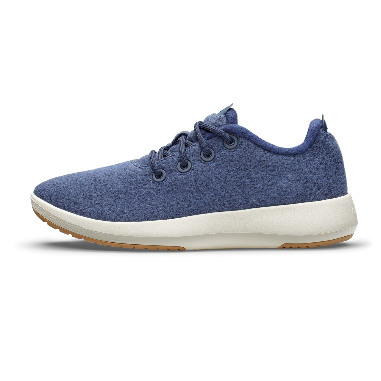 Men's Wool Runner Mizzle - Hazy Indigo (Natural White Sole)