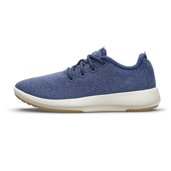 Men's Wool Runner Mizzles Hazy Indigo Allbirds UK - Main Image