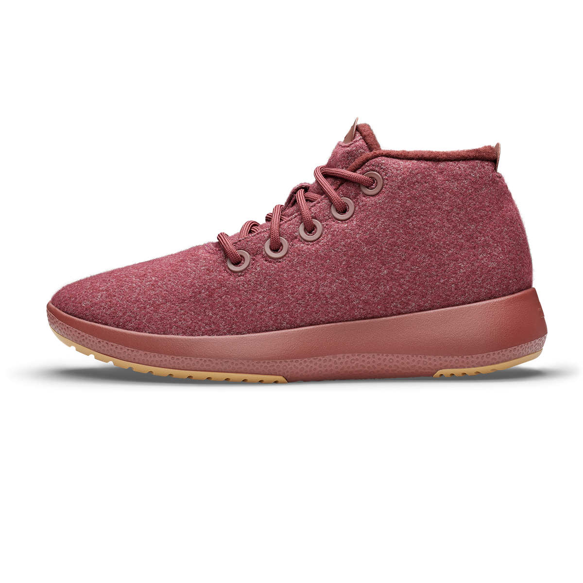 Men's Wool Runner-up Mizzles - Botanic Red (Botanic Red Sole)