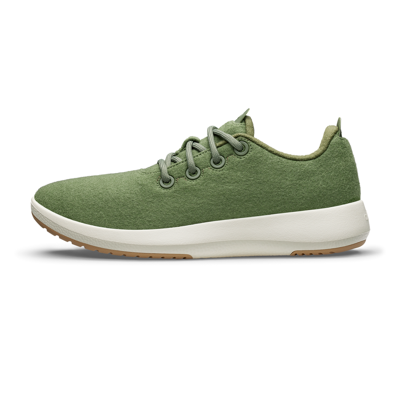 Women's Wool Runner Mizzle - Thunder Green (Natural White Sole)