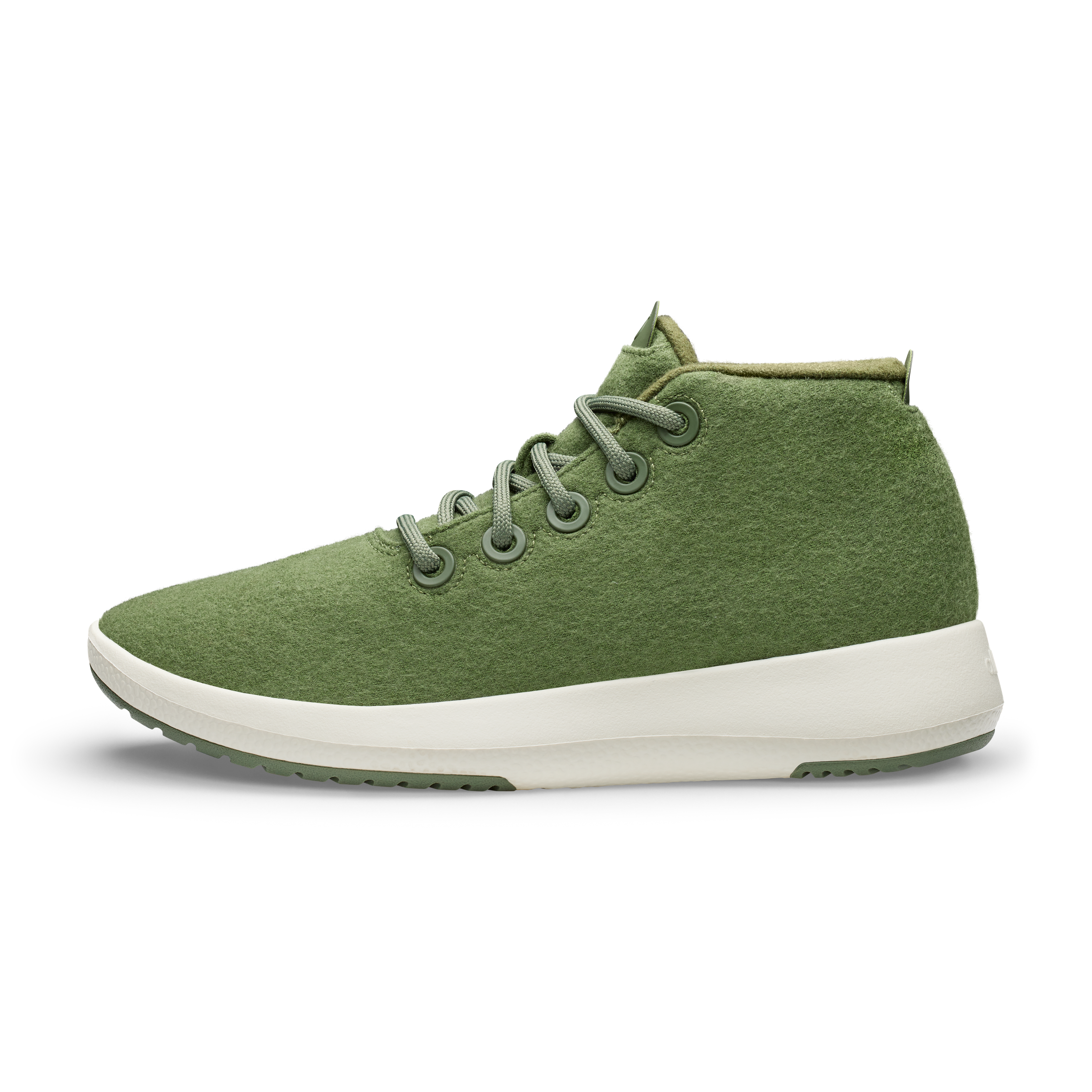 Women's Wool Runner-up Mizzle - Thunder Green (Natural White Sole)