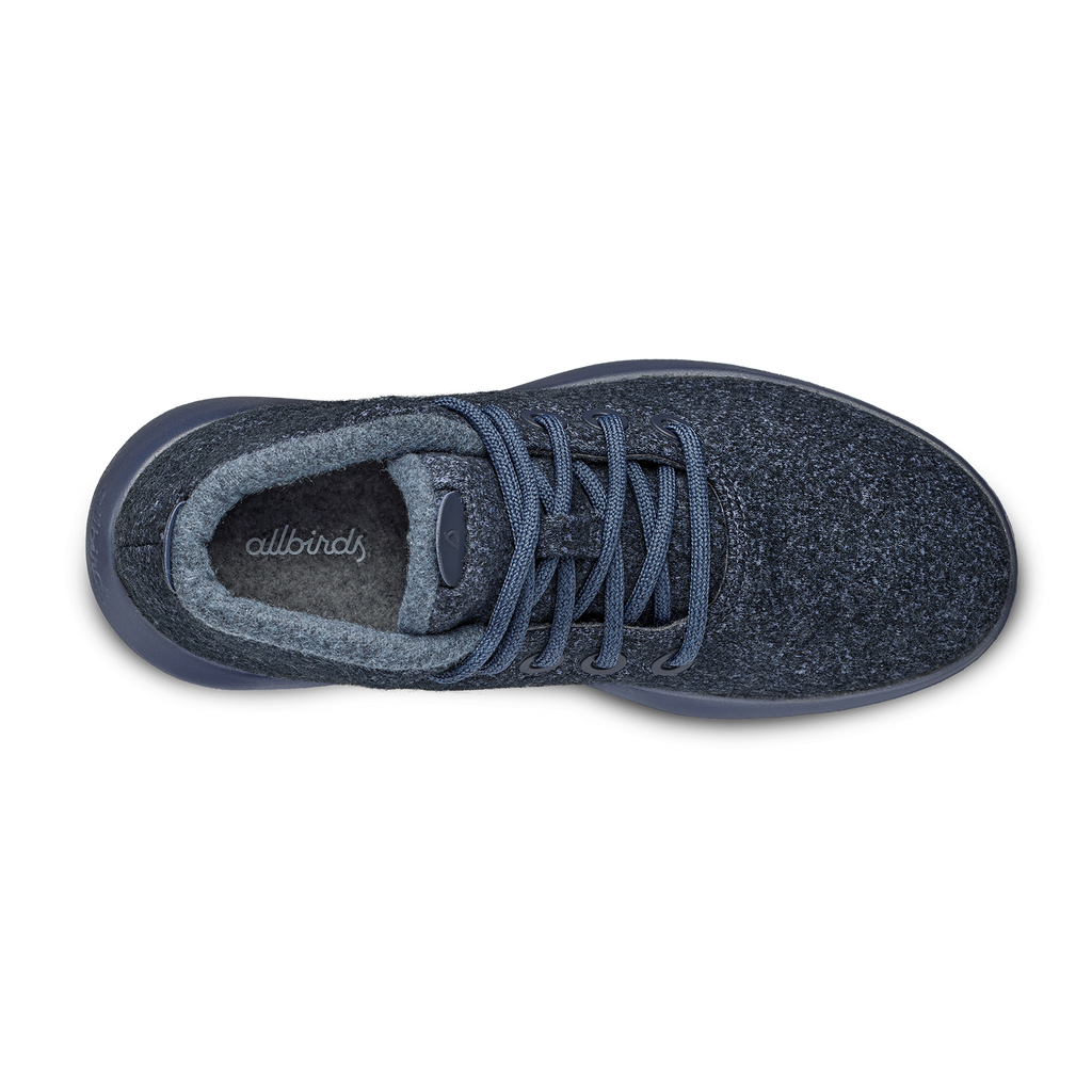 Women's Wool Runner-up Mizzle - Savanna Night (Navy Sole)