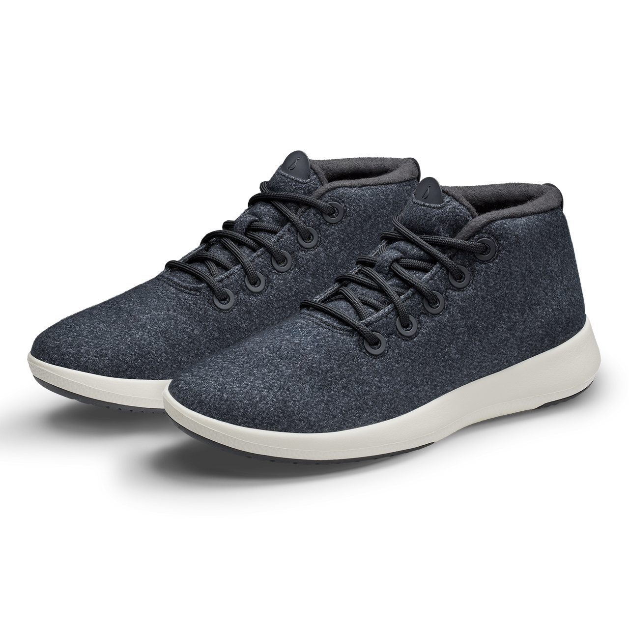 Men's Wool Runner-up Mizzle - Natural Black (Natural White Sole)
