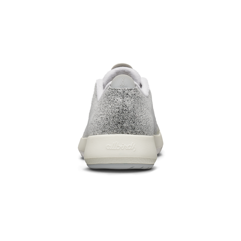 Women's Wool Runner Mizzle - Light Grey (Natural White Sole)