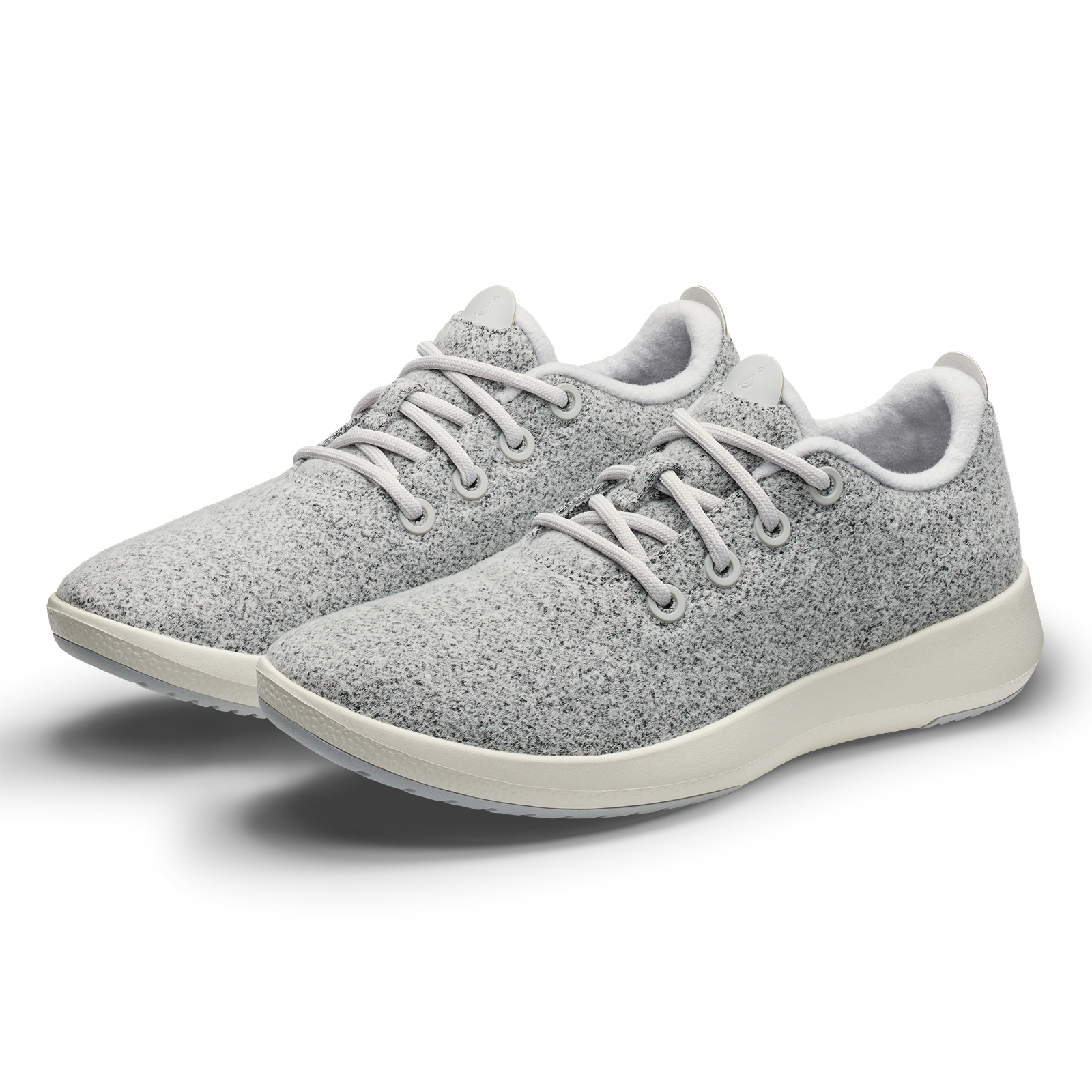 Women's Wool Runner Mizzle - Light Grey (Natural White Sole)