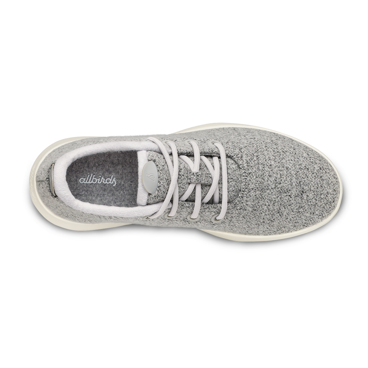 Men's Wool Runner Mizzle - Light Grey (Natural White Sole)
