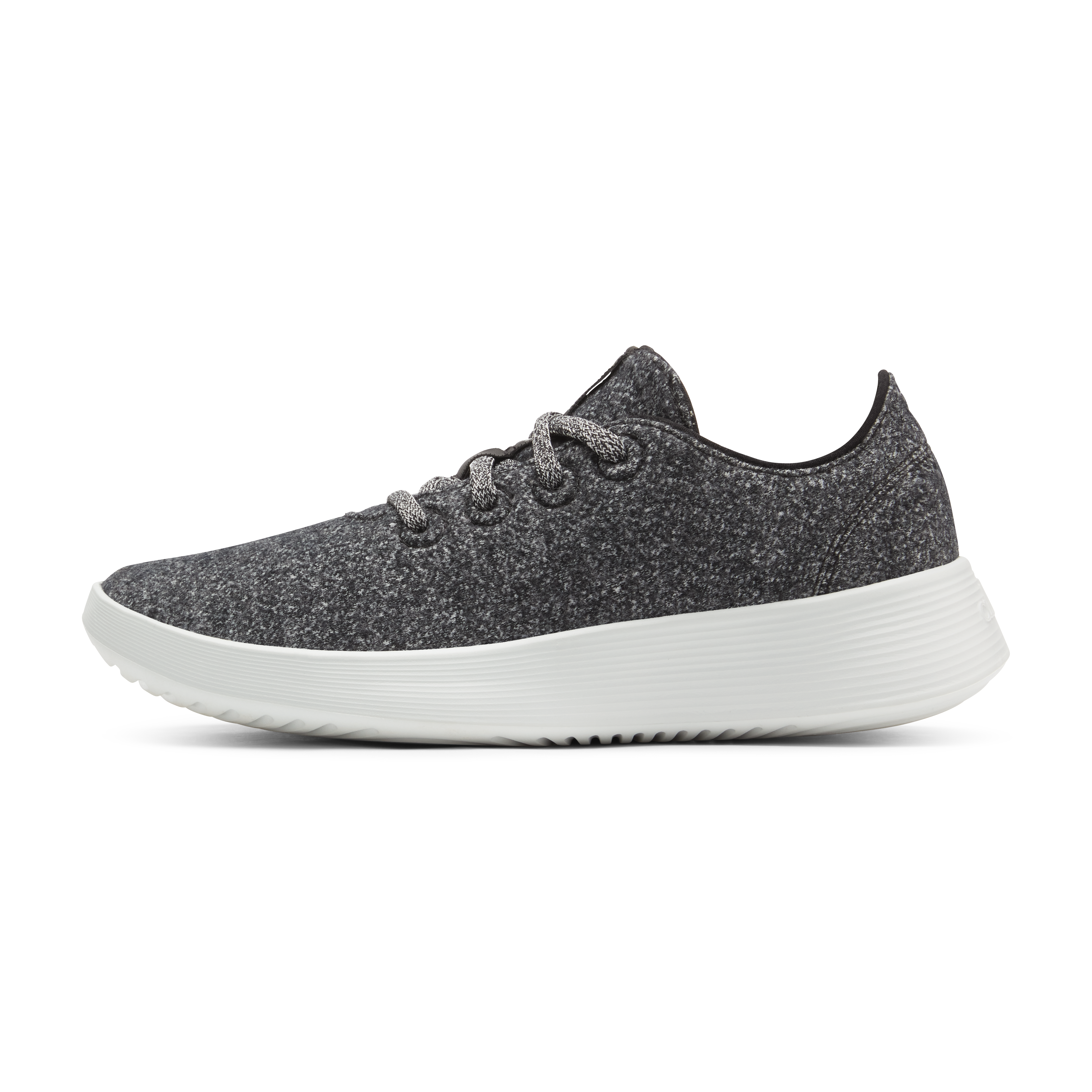 Women's Wool Runner Go - Dark Grey (Light Grey Sole)