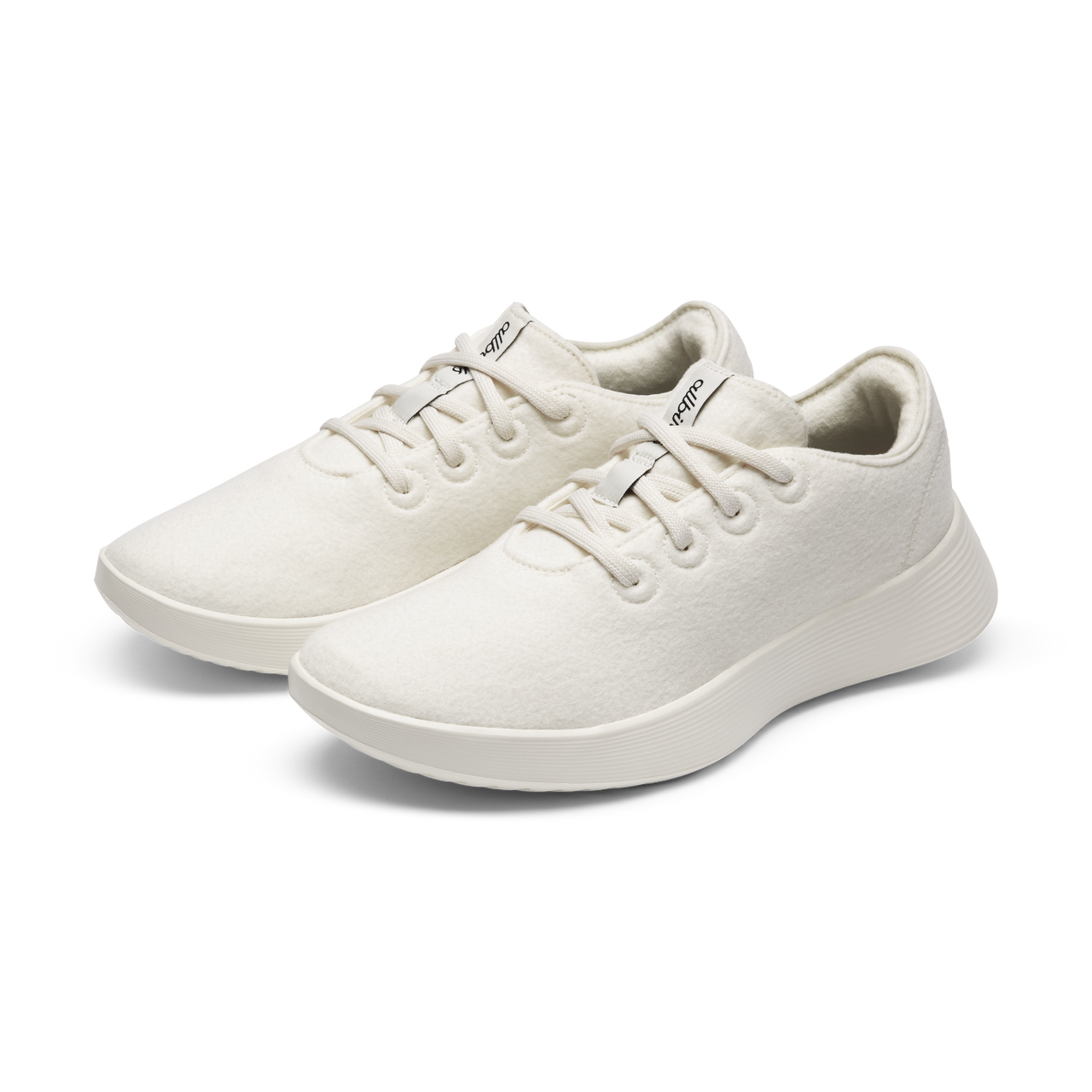 Men's Wool Runner Go - Natural White (Natural White Sole)