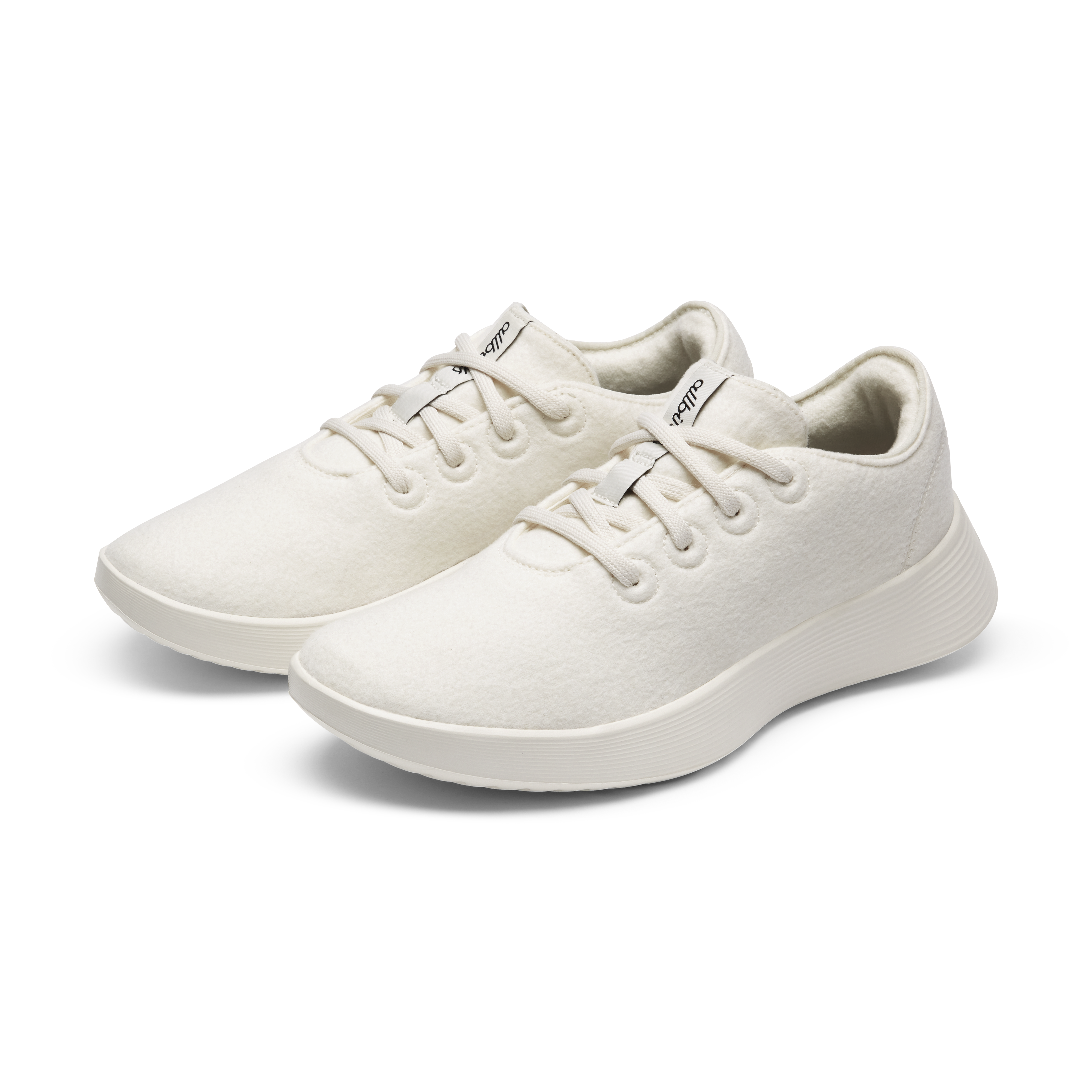 Men's Wool Runner Go - Natural White (Natural White Sole)