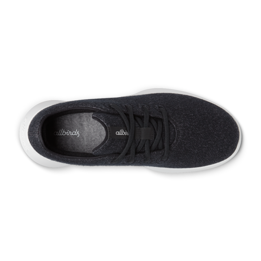Women's Wool Runner Go - Natural Black (Blizzard Sole)
