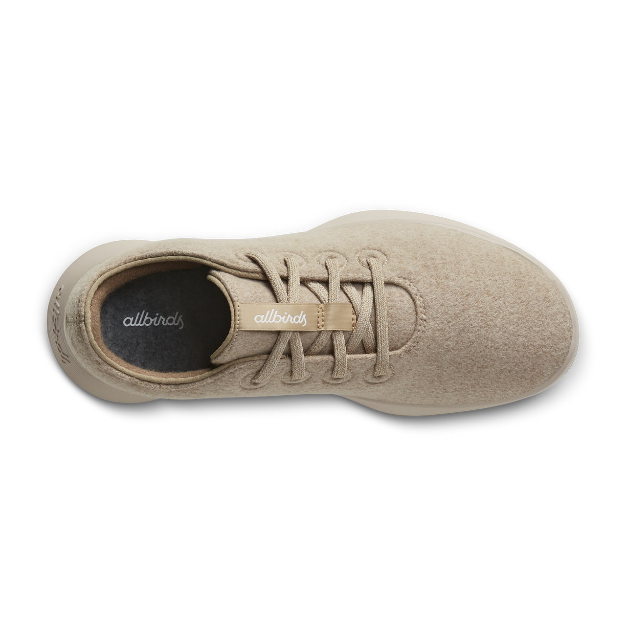 Women's Wool Runner Go - Rugged Beige (Rugged Beige Sole)