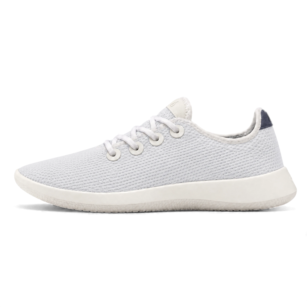 Women's Tree Runners - Blizzard/True Navy (Natural White Sole)