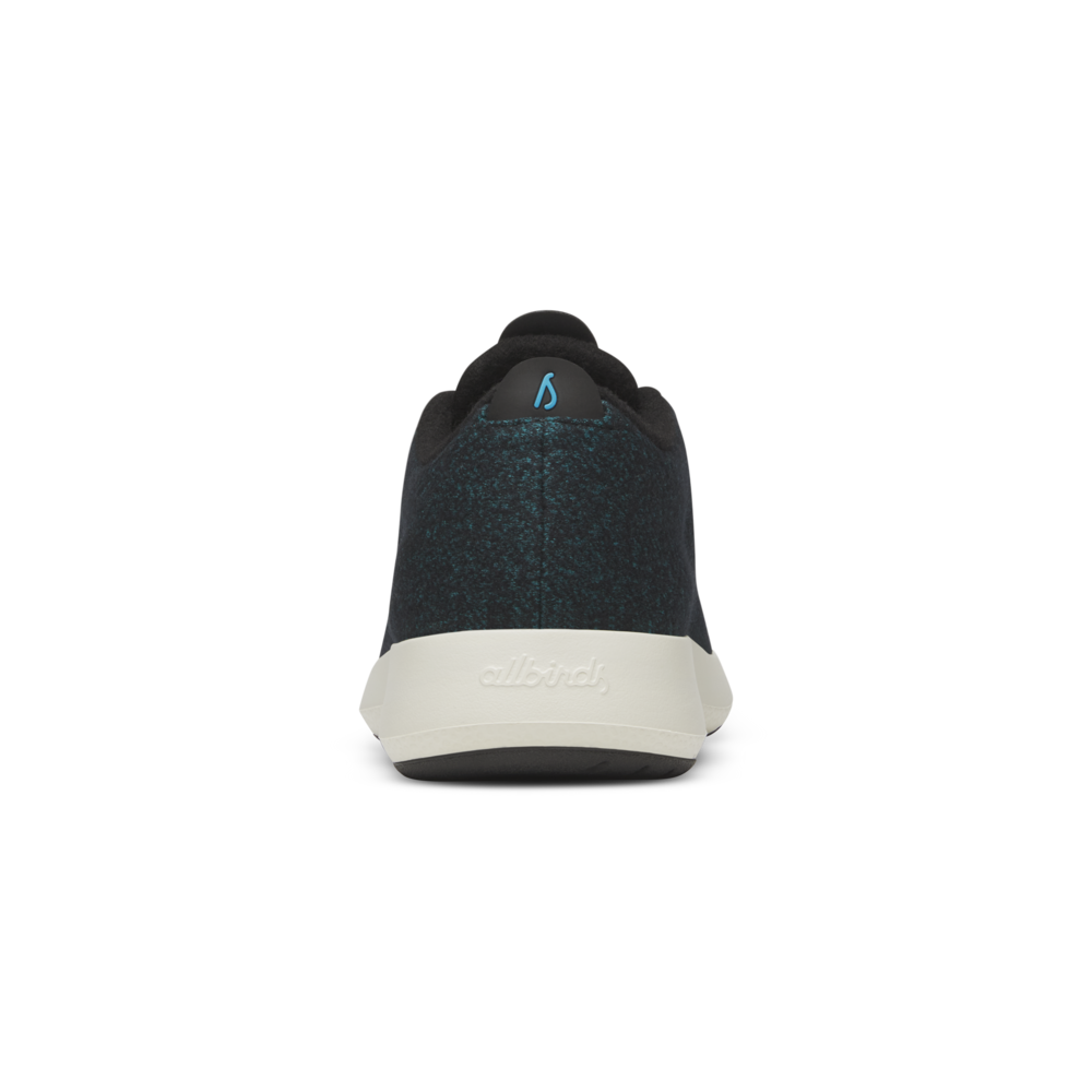 Women's Wool Runner Mizzle - Natural Black/Chasm Teal (Stony Cream Sole)