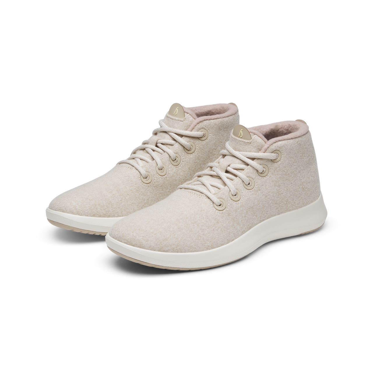 Men's Wool Runner-up Mizzle - Stony Cream (Natural White Sole)