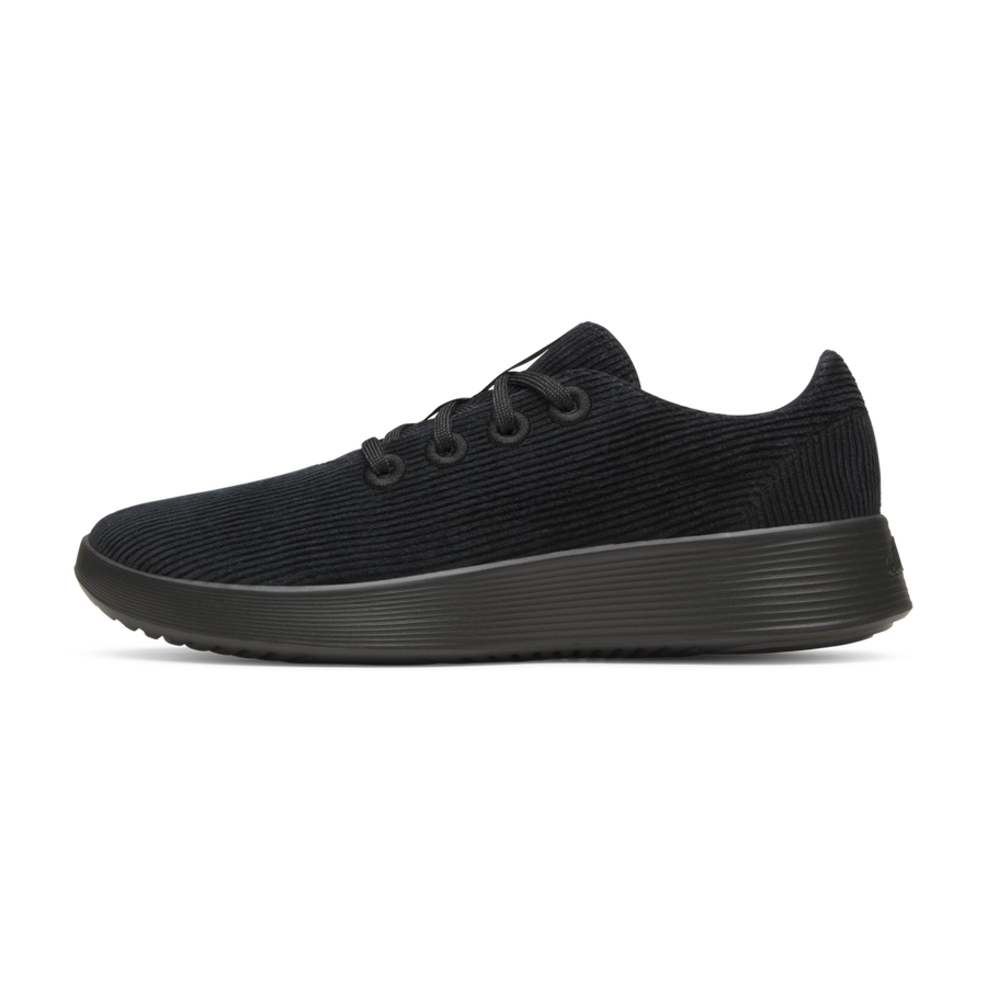Men's Runner Go Corduroy Natural Black (Dark Grey Sole)