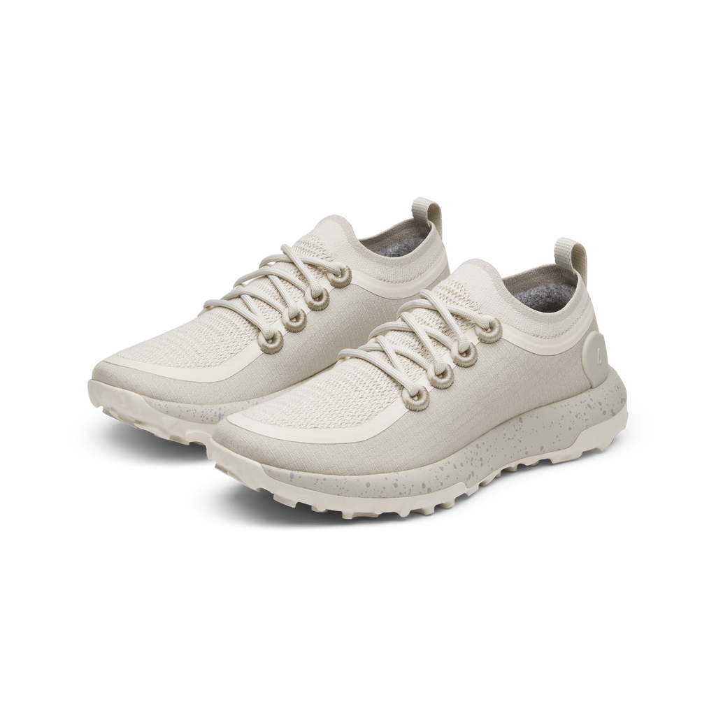 Women's Trail Runner - Weathered White (Weathered Grey Sole)