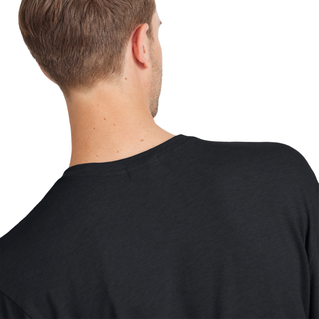 Men's Soft Merino Long Sleeve Tee - True Black - New Edition