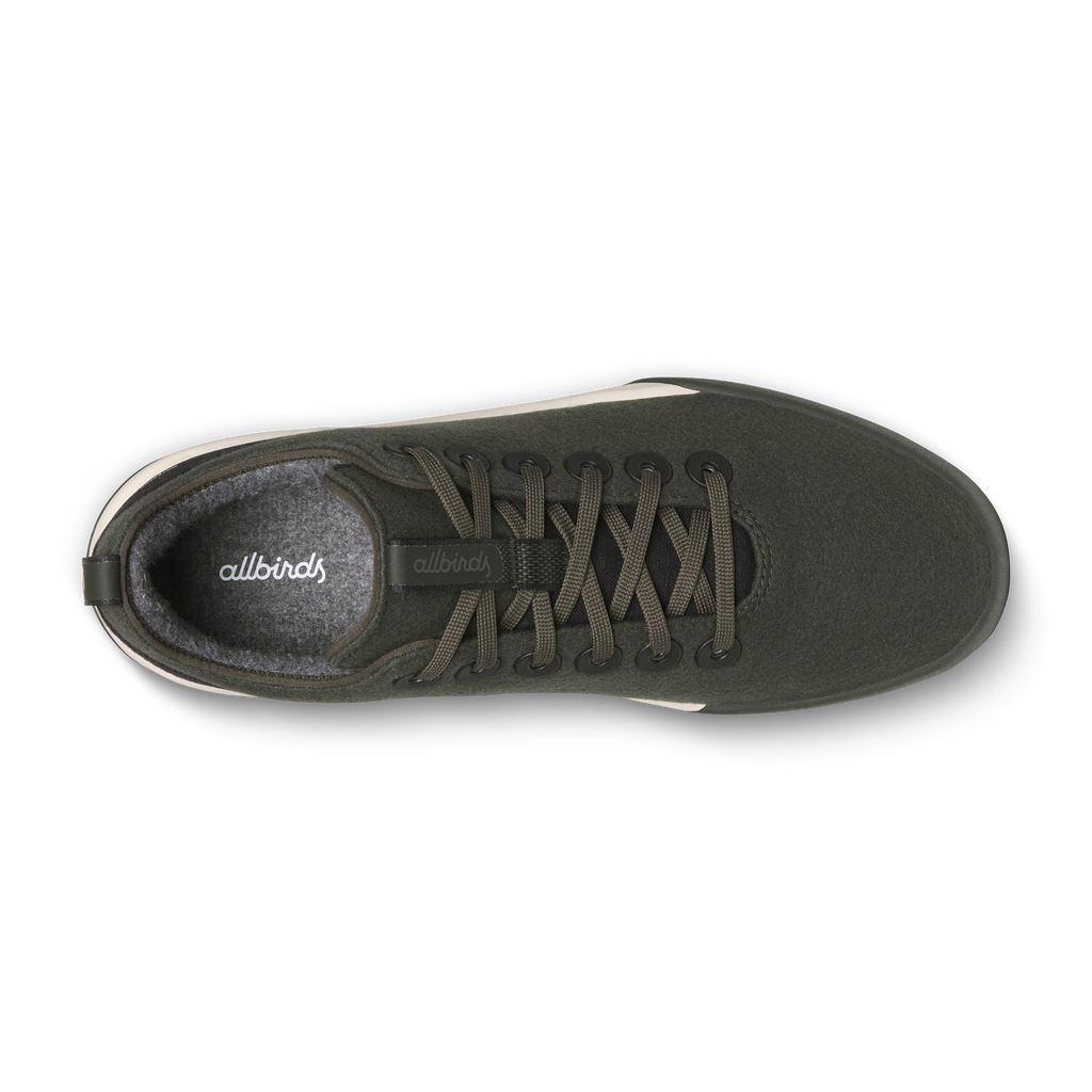 Men's Wool Cruiser Waterproof - Dark Jungle (Stony Cream Sole)