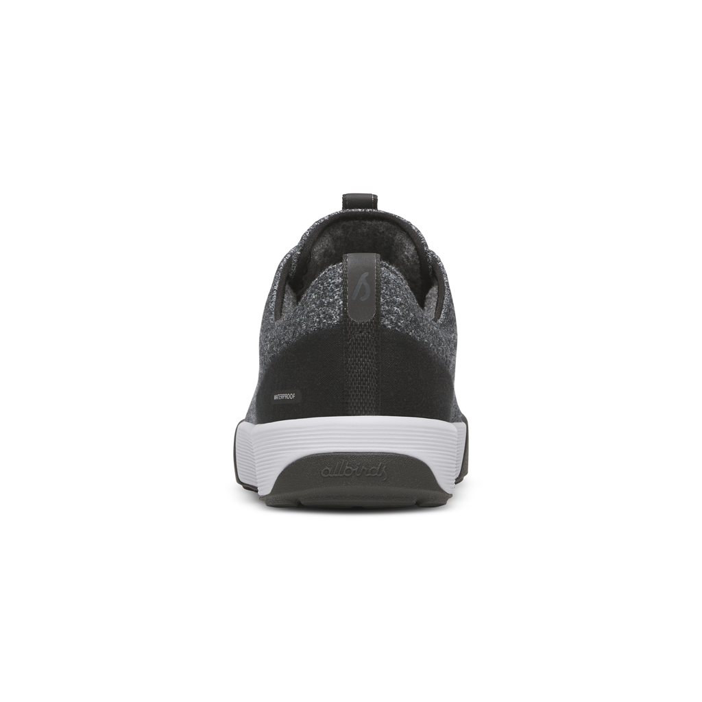 Men's Wool Cruiser Waterproof - Dark Grey (Light Grey Sole)