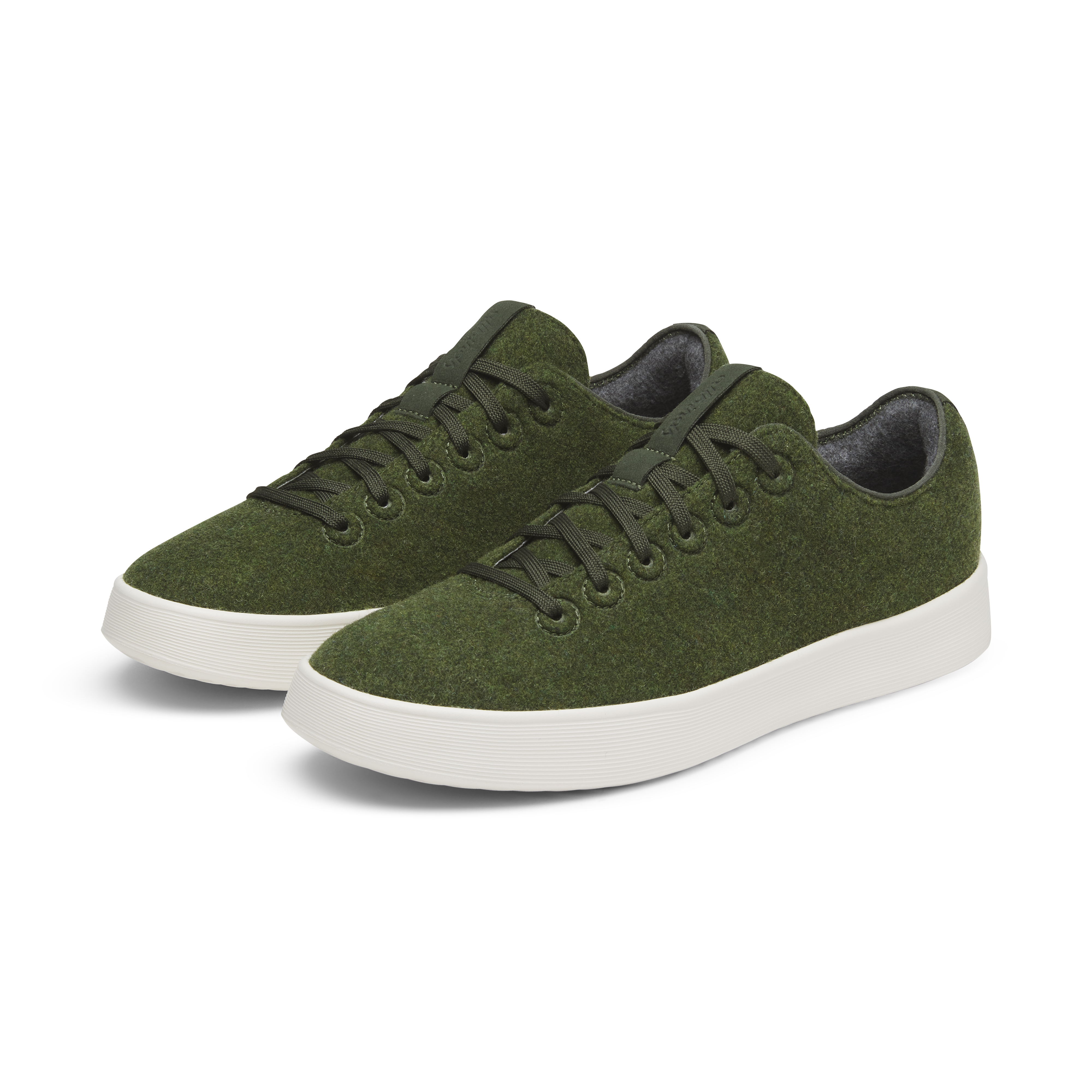 Men's Wool Cruiser - Forest Green (Natural White Sole)