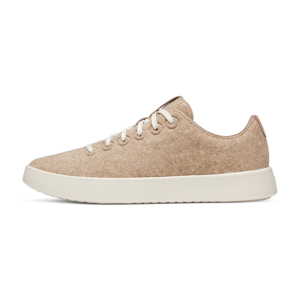 Men's Wool Cruiser - Light Tan (Natural White Sole)
