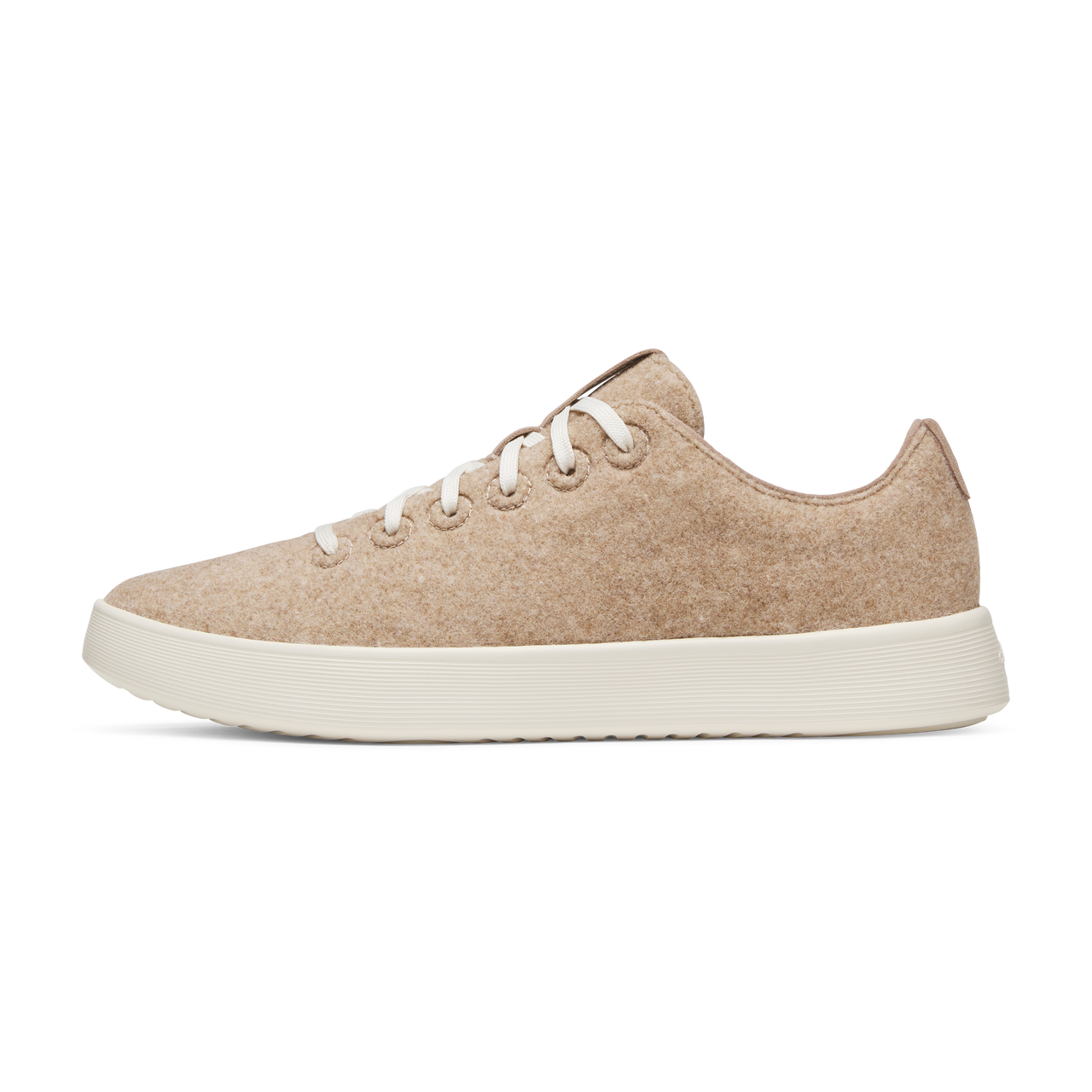 Men's Wool Cruiser - Light Tan (Natural White Sole)