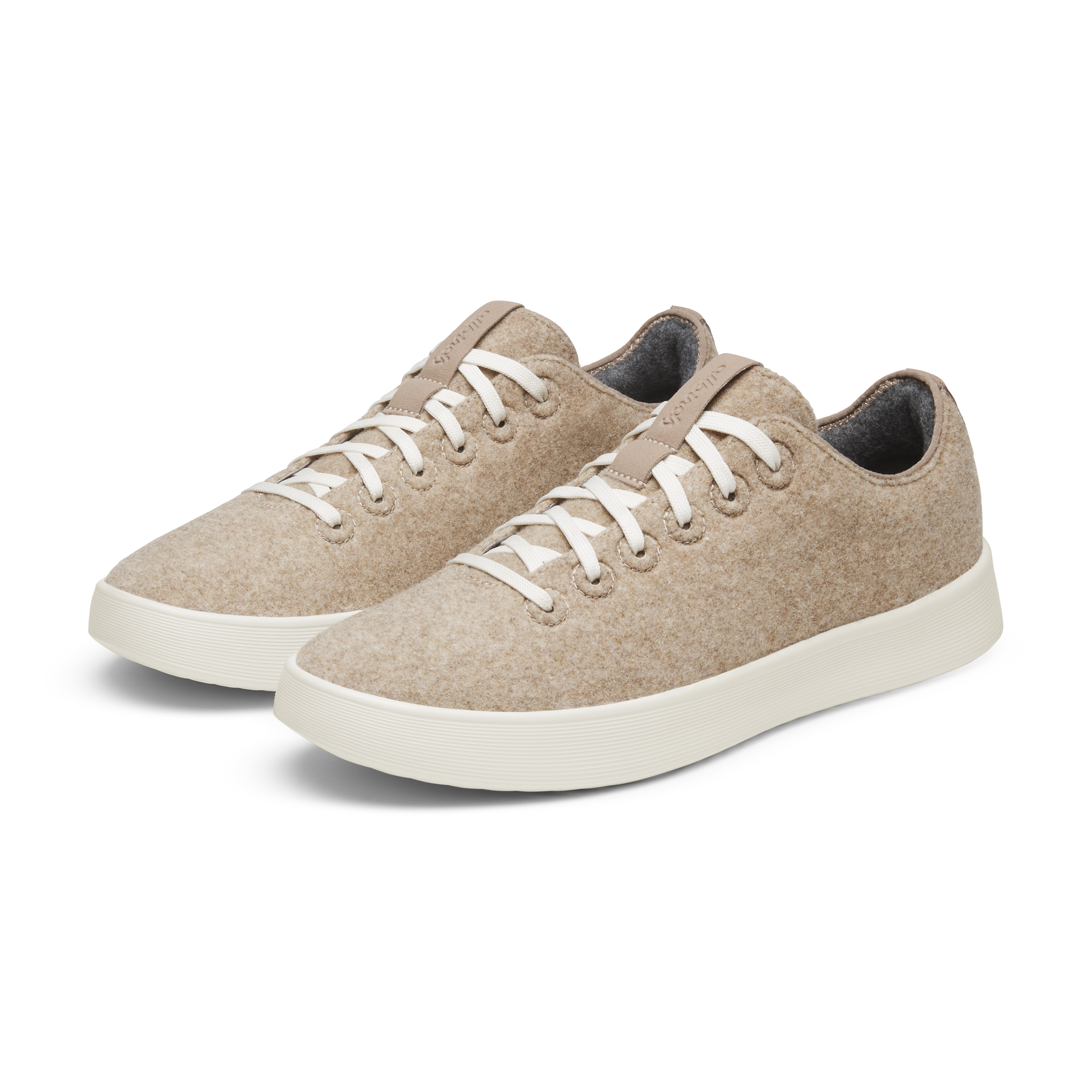 Women's Wool Cruiser - Light Tan (Natural White Sole)
