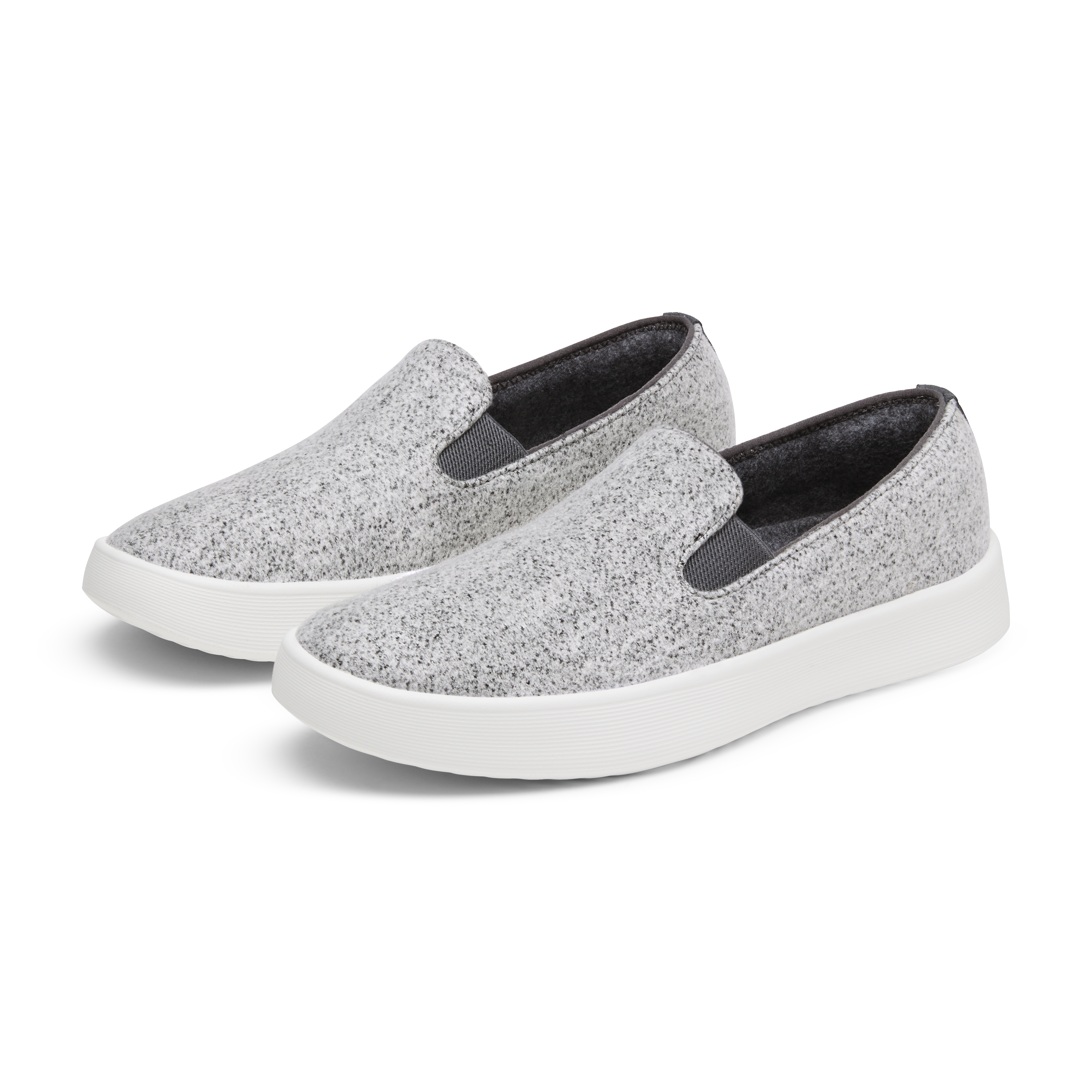 Women's Wool Cruiser Slip On - Medium Grey (Blizzard Sole)