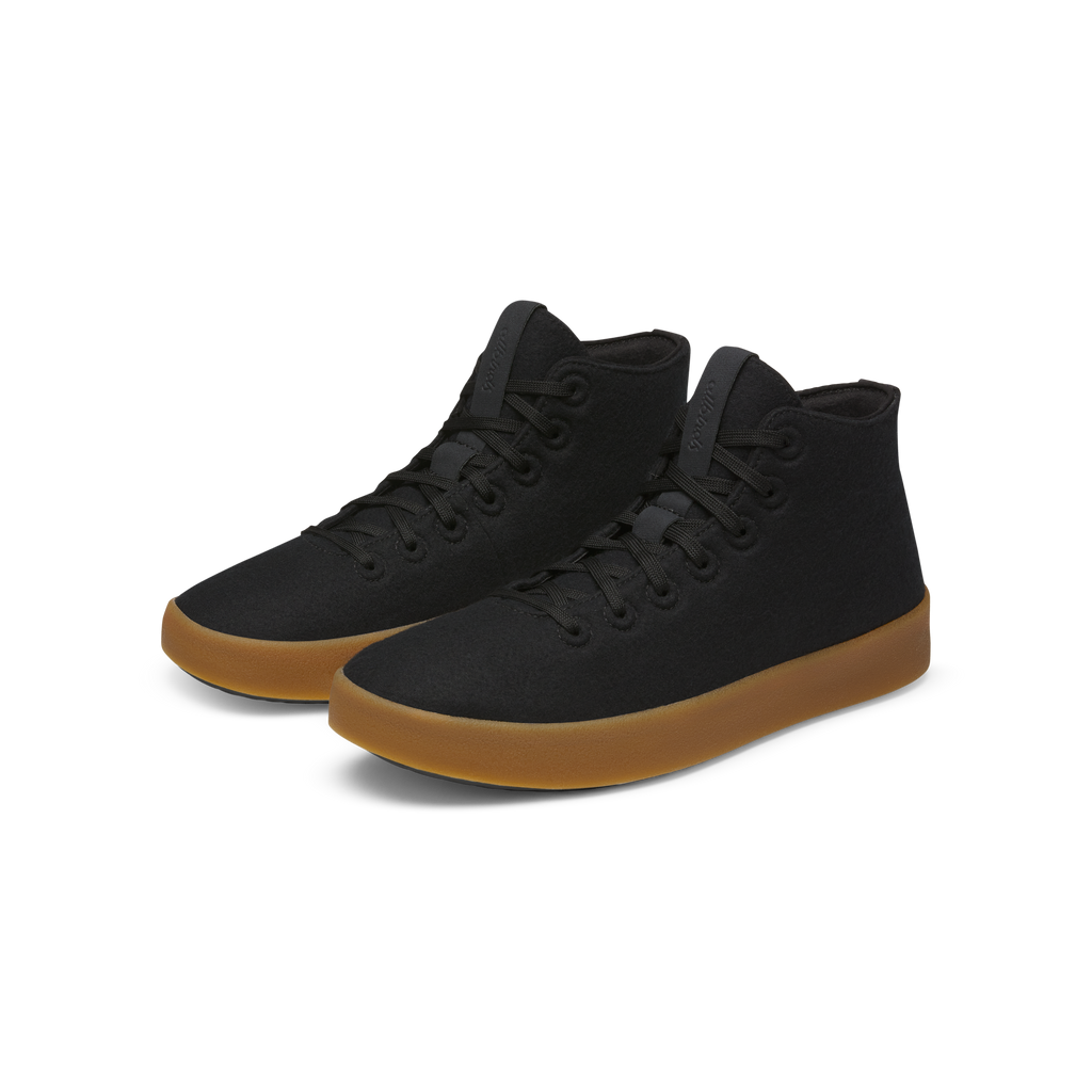 Men's Wool Cruiser Mid Select - Natural Black (Gum Sole)