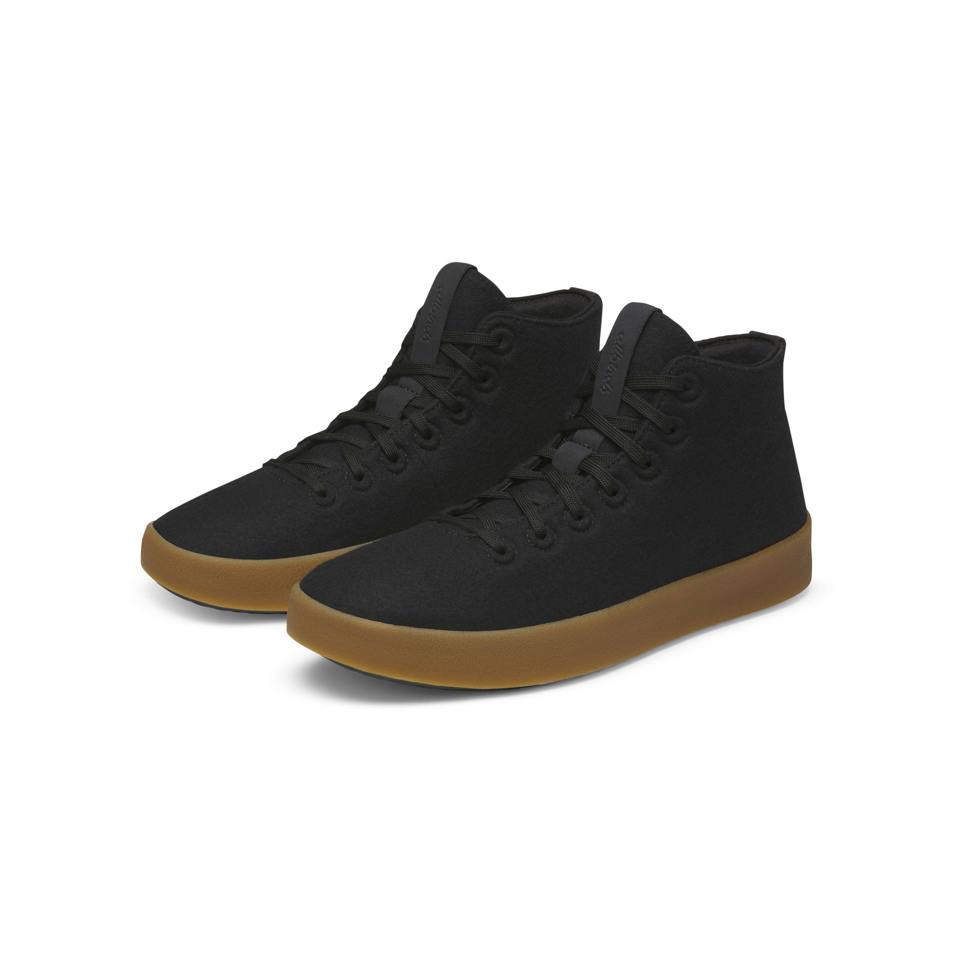 Men's Wool Cruiser Mid Select - Natural Black (Gum Sole)