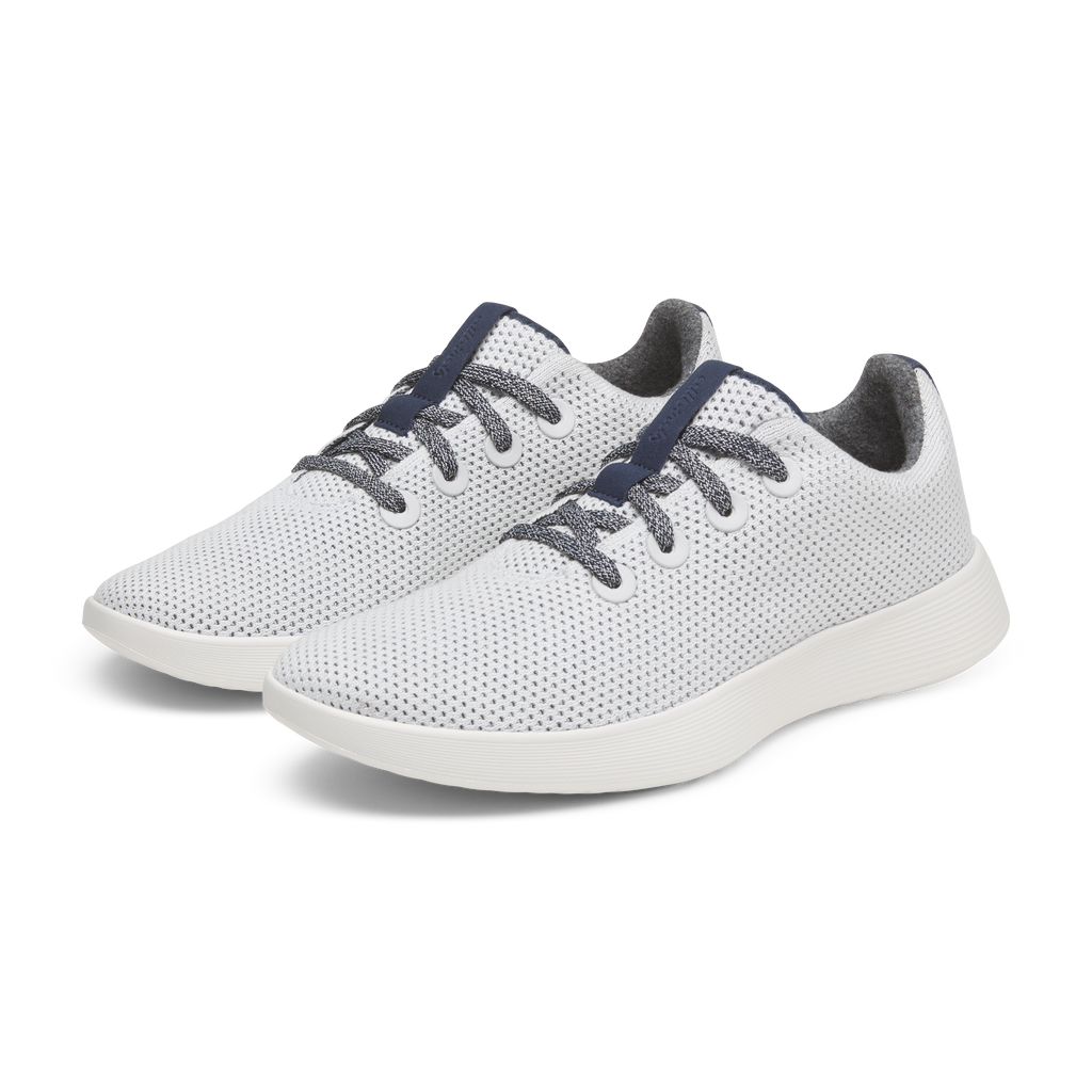 Men's Tree Runner NZ - Blizzard/Dark Navy (Blizzard Sole)