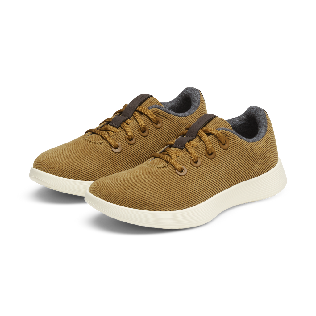 Men's Runner NZ Corduroy - Dark Tan (Stony Cream Sole)