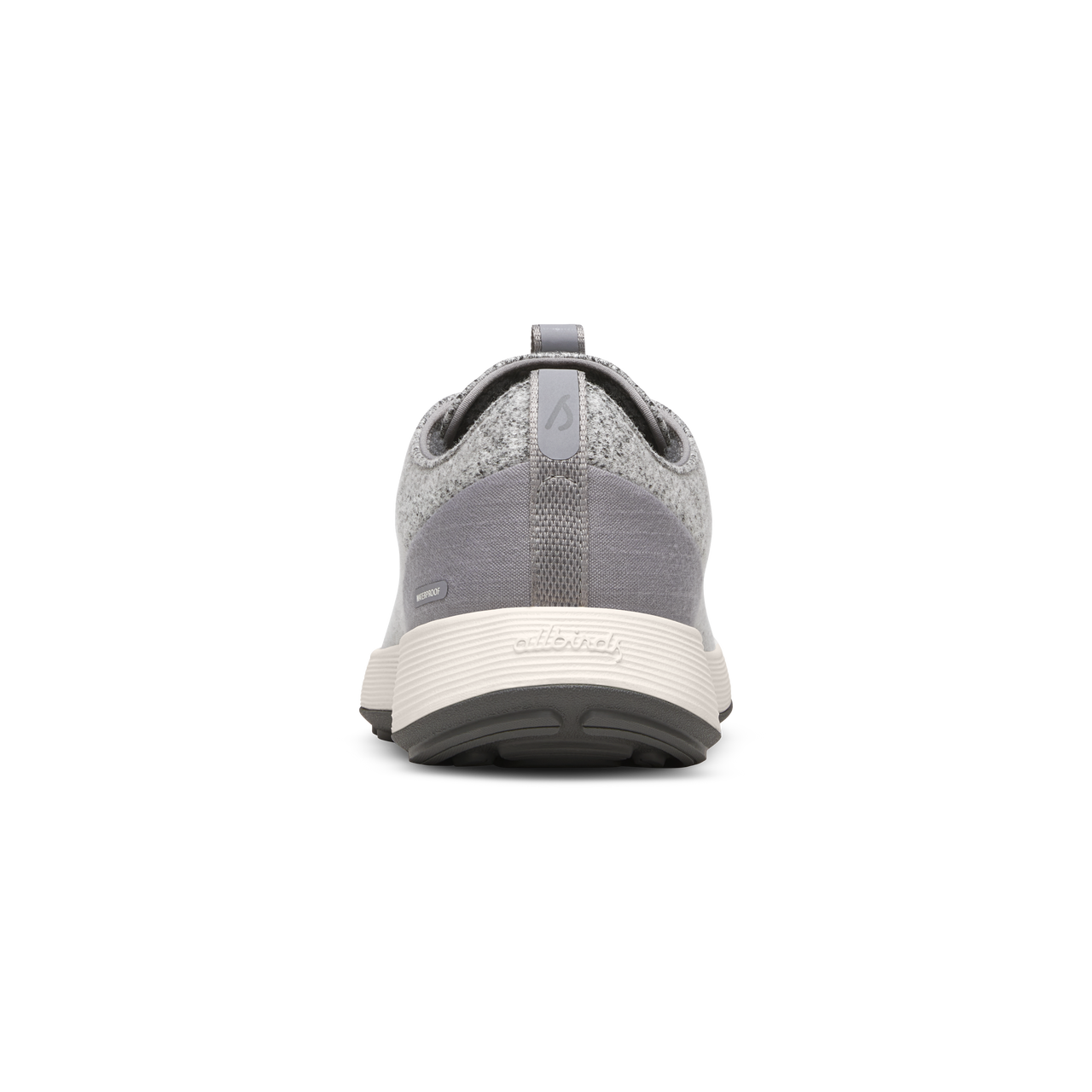 Men's Wool Runner NZ Waterproof - Medium Grey (Natural White Sole)