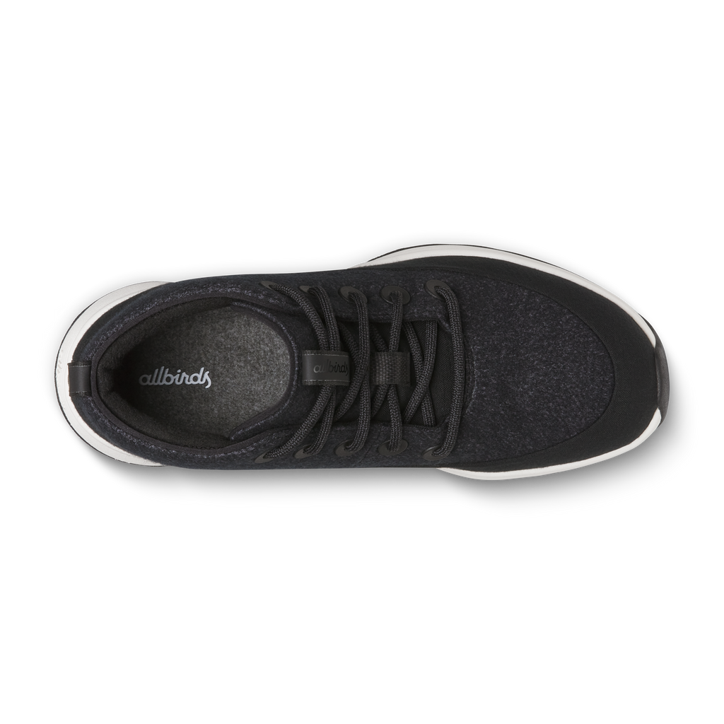 Men's Wool Runner NZ Mid Waterproof - Natural Black (Natural White Sole)