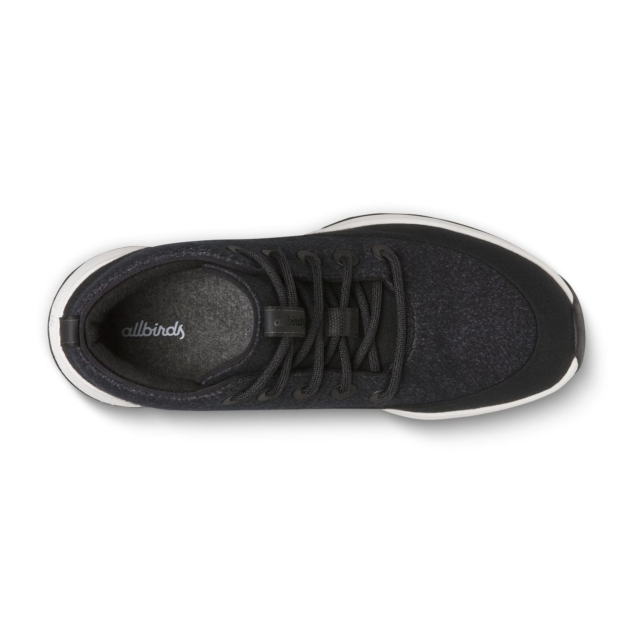 Men's Wool Runner NZ Mid Waterproof - Natural Black (Natural White Sole)