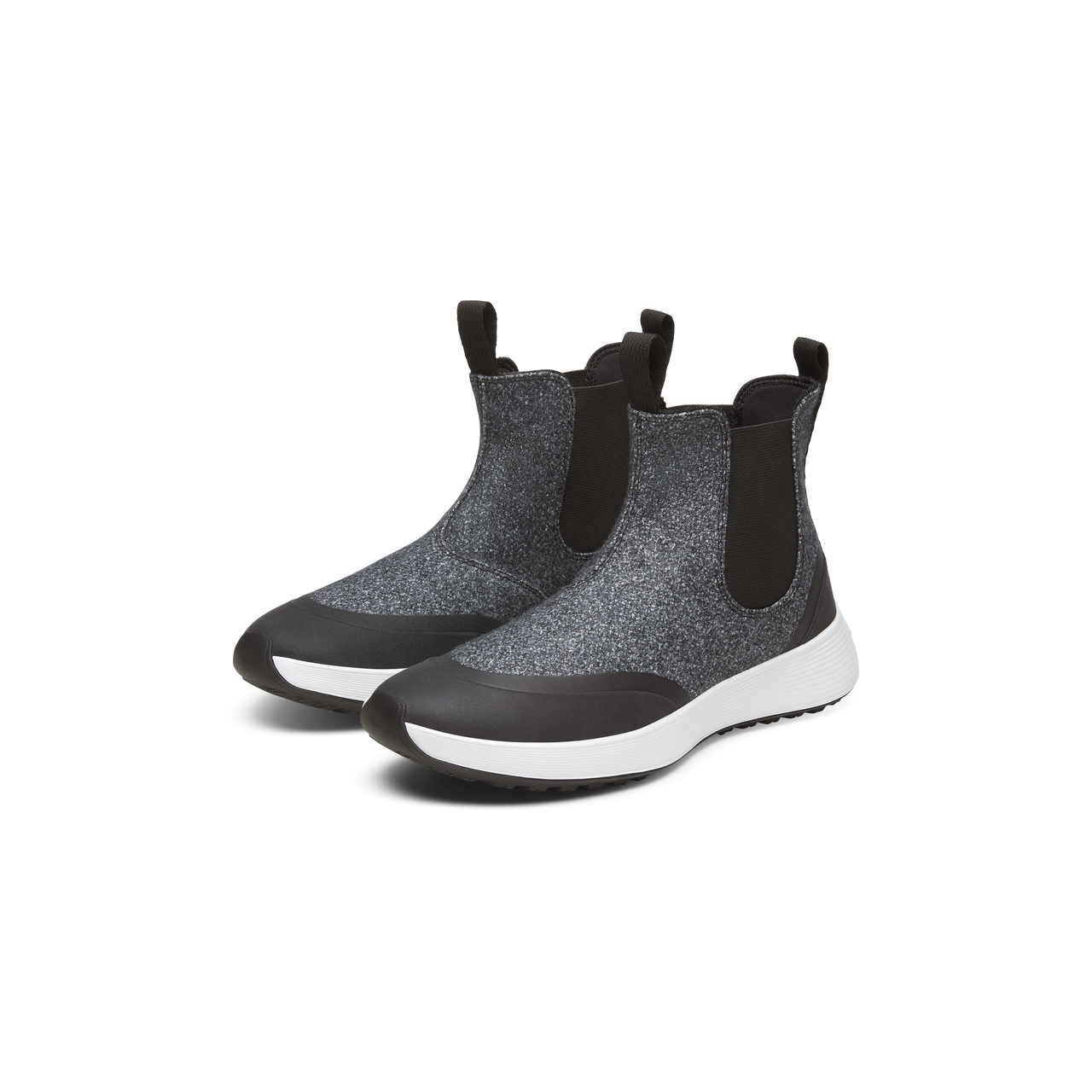 Women's Wool Runner Chelsea - Natural Grey (Light Grey Sole)