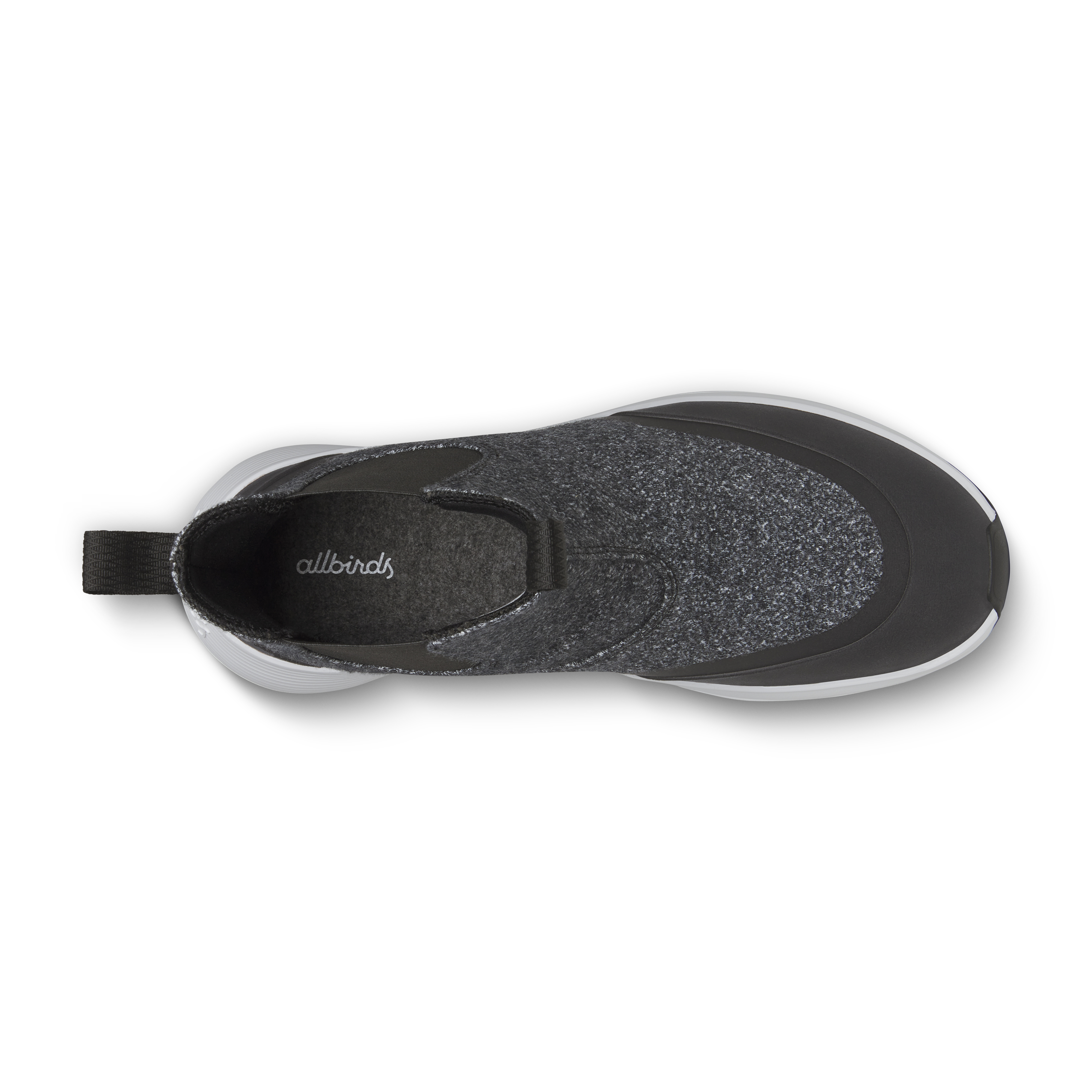 Men's Wool Runner Chelsea - Natural Grey (Light Grey Sole)