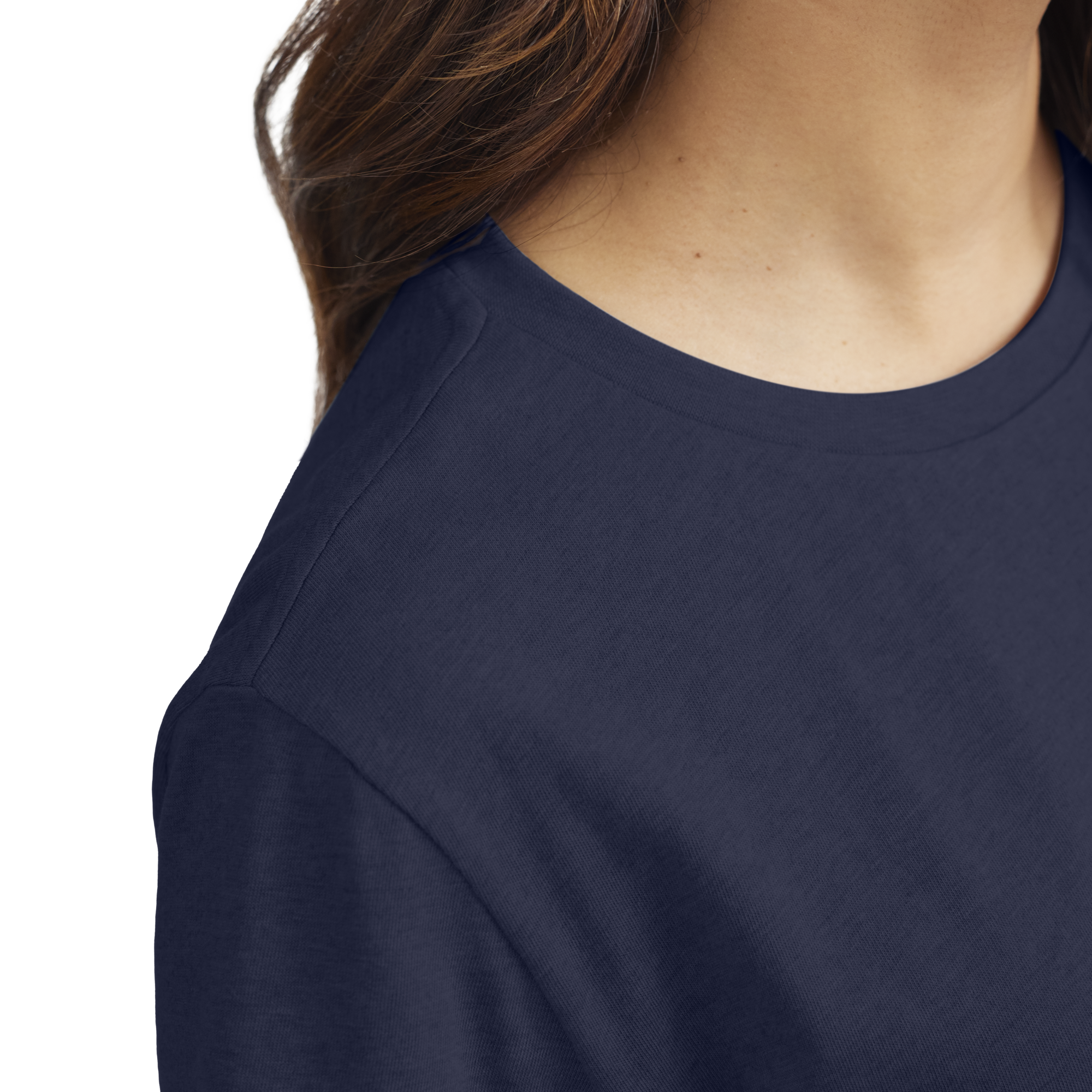 Women's Soft Merino Tee - Deep Navy