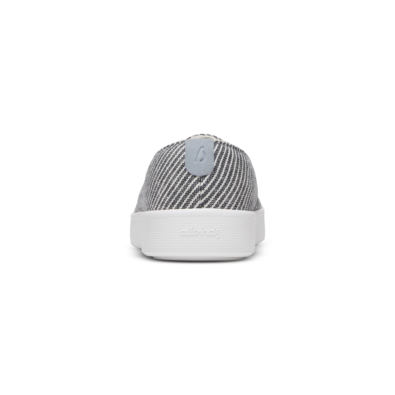 Men's Canvas Cruiser Slip On - Deep Navy Stripes (Blizzard Sole)