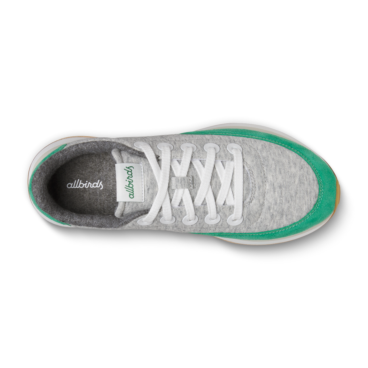 Men's Varsity Jersey - Light Grey/Verdant Green (Blizzard Sole)