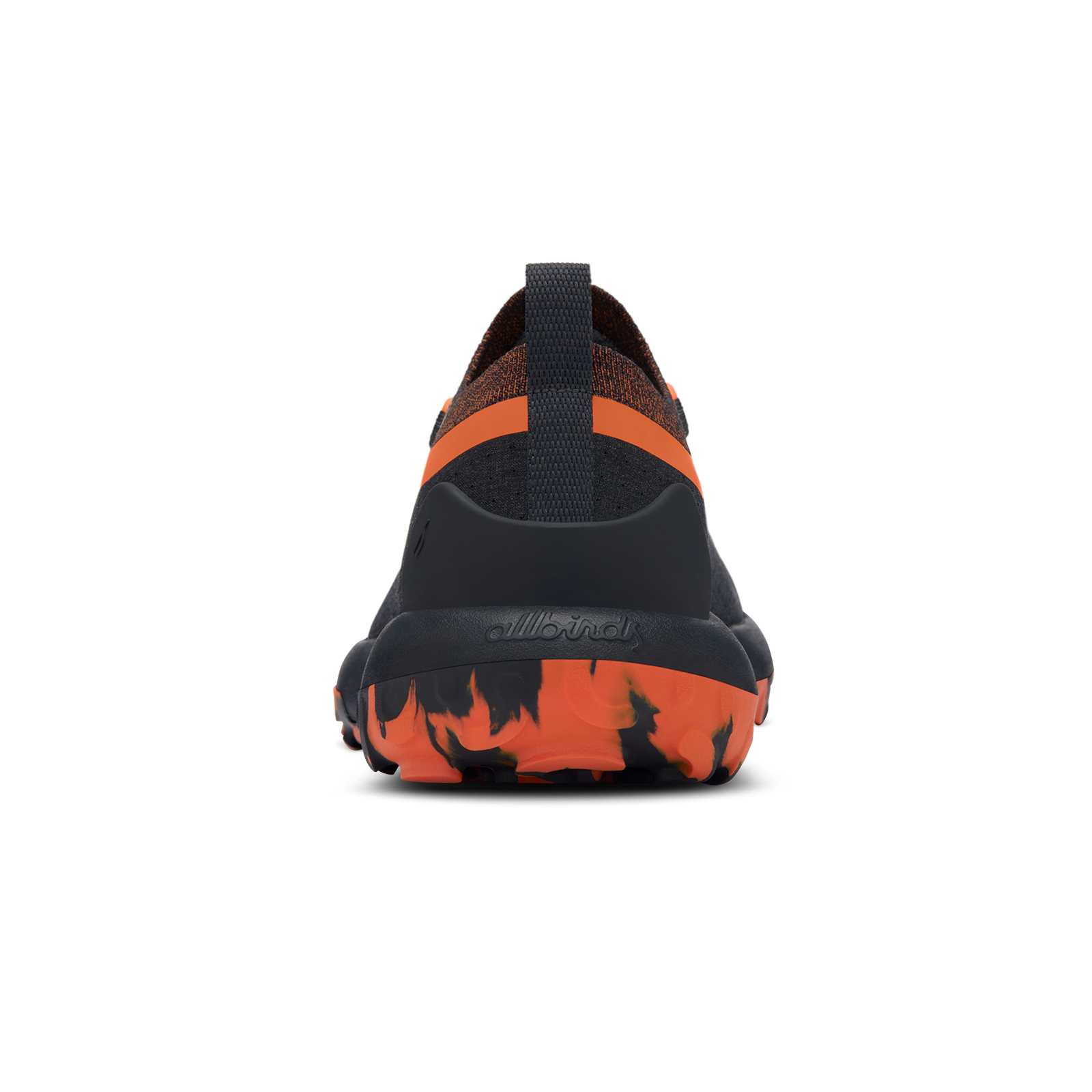 Women's Trail Runner - Natural Black (Buoyant Orange Sole)