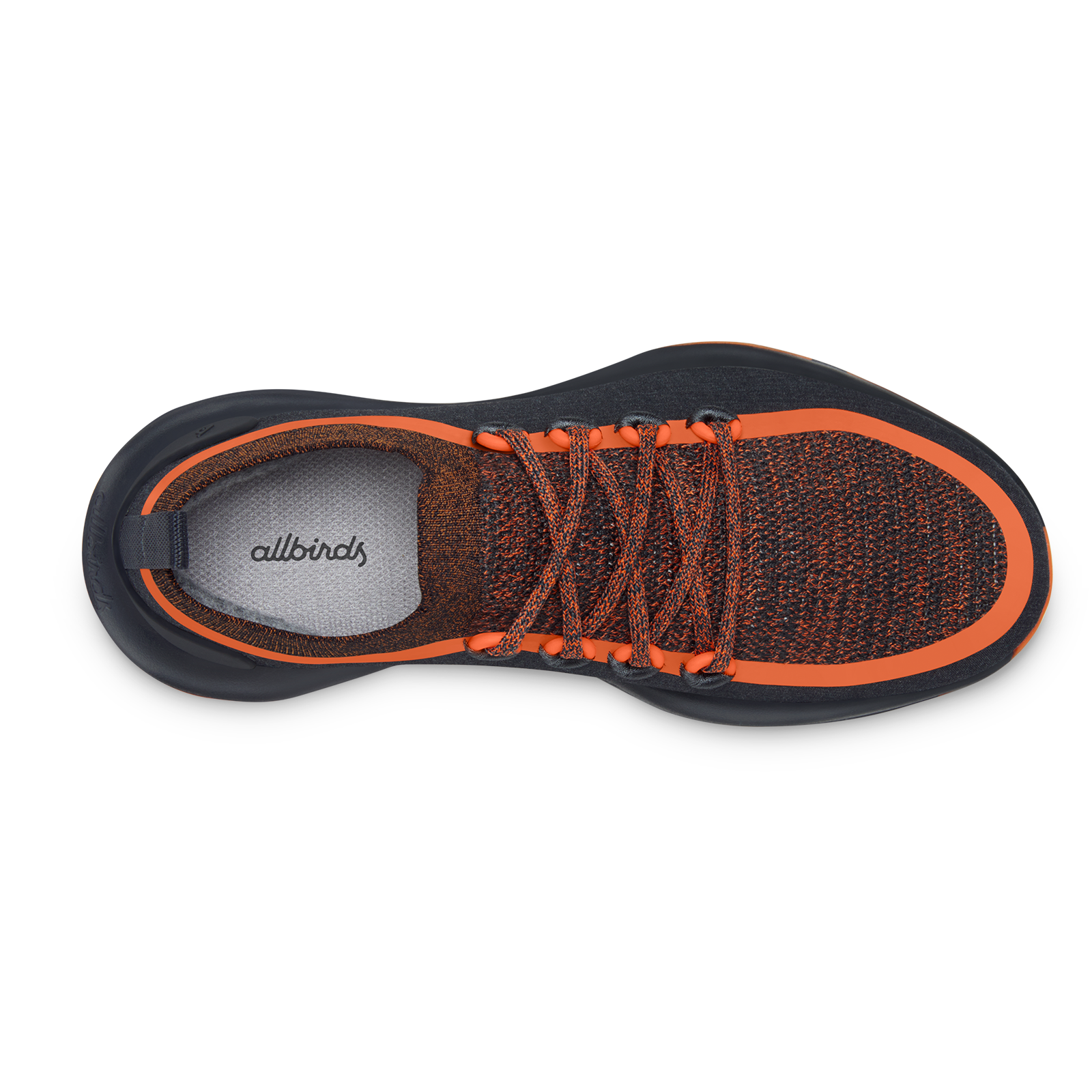 Women's Trail Runner - Natural Black (Buoyant Orange Sole)