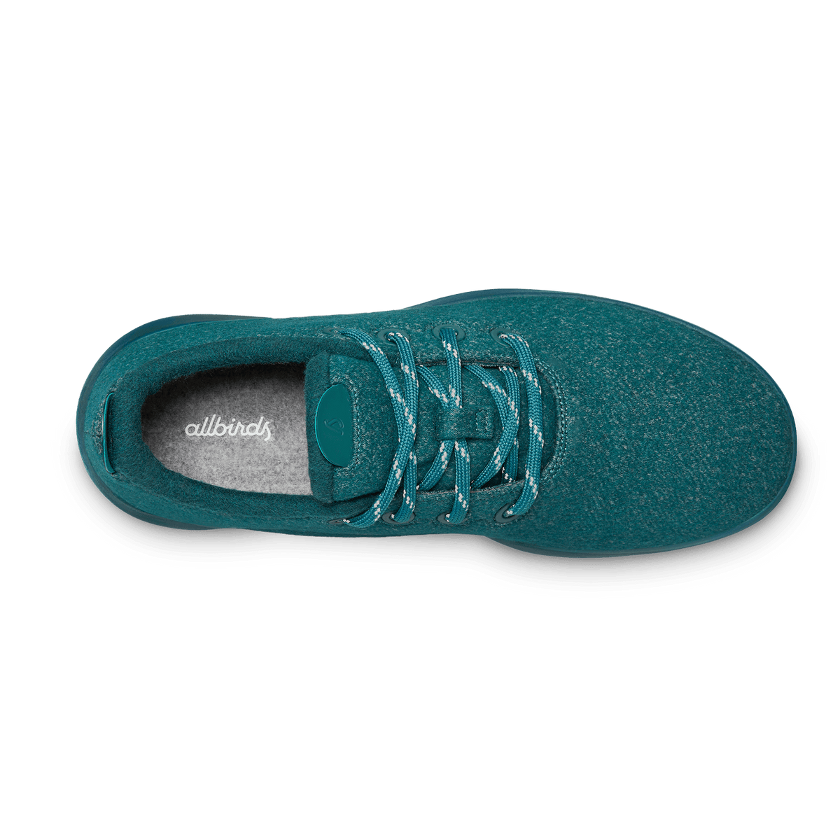 Men's Wool Runner Mizzles - Deep Emerald (Deep Emerald Sole)
