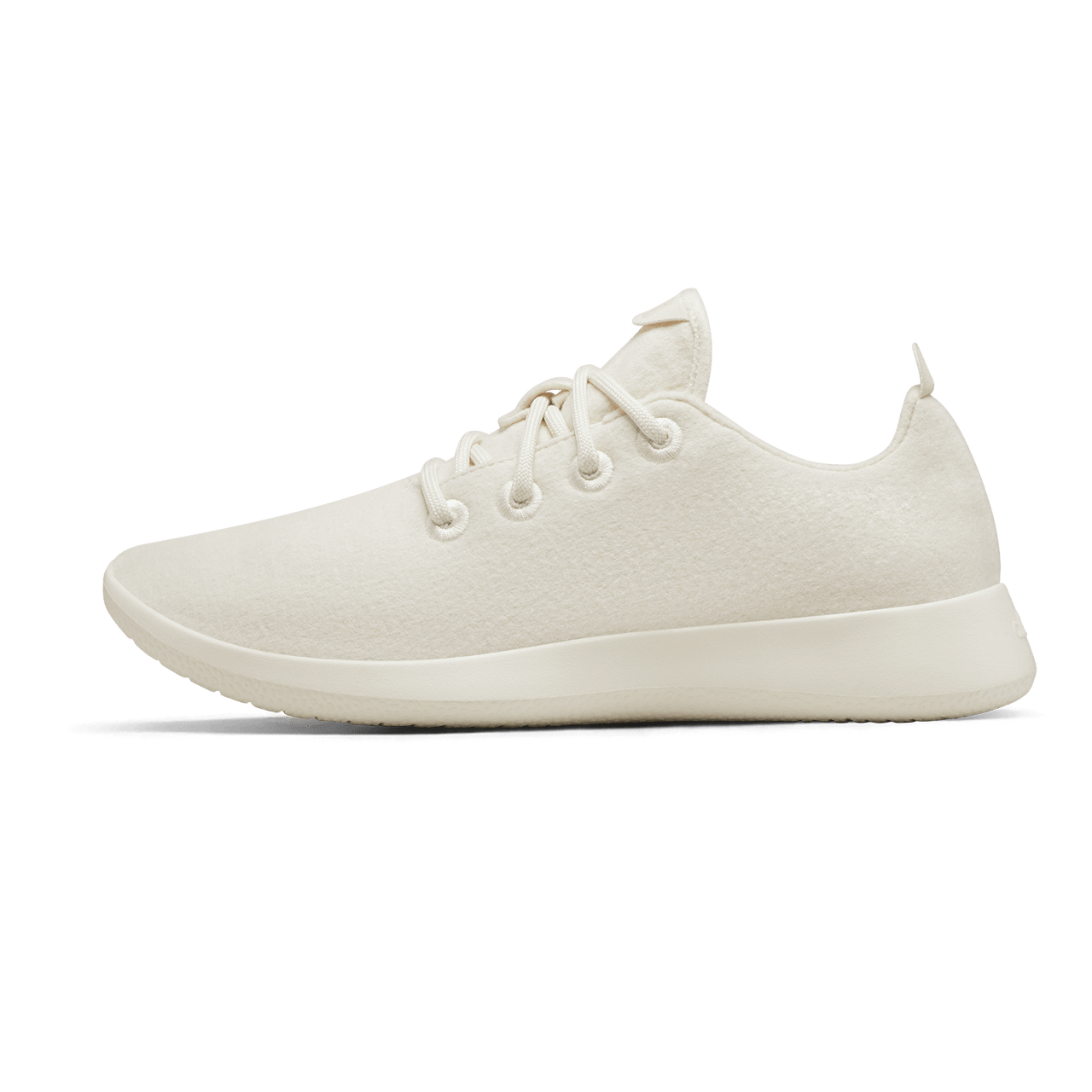 Men's Wool Runner - Natural White (Cream Sole)