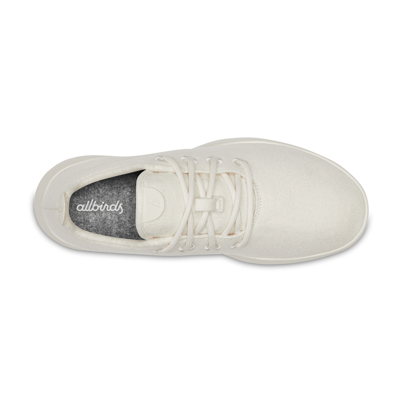 Women's Wool Runner - Natural White 2 (Cream Sole)
