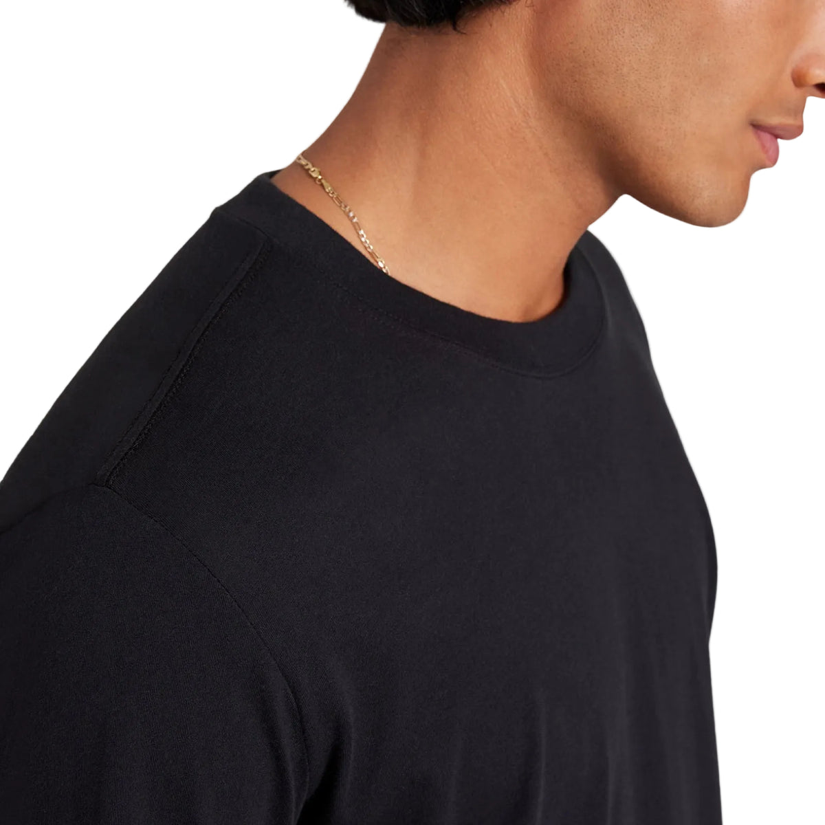 Men's Allgood Organic Cotton Long Sleeve Tee - Natural Black